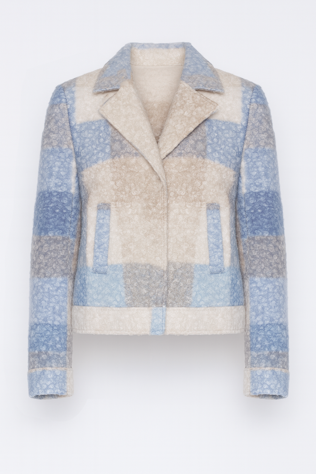 La veste courte à carreaux