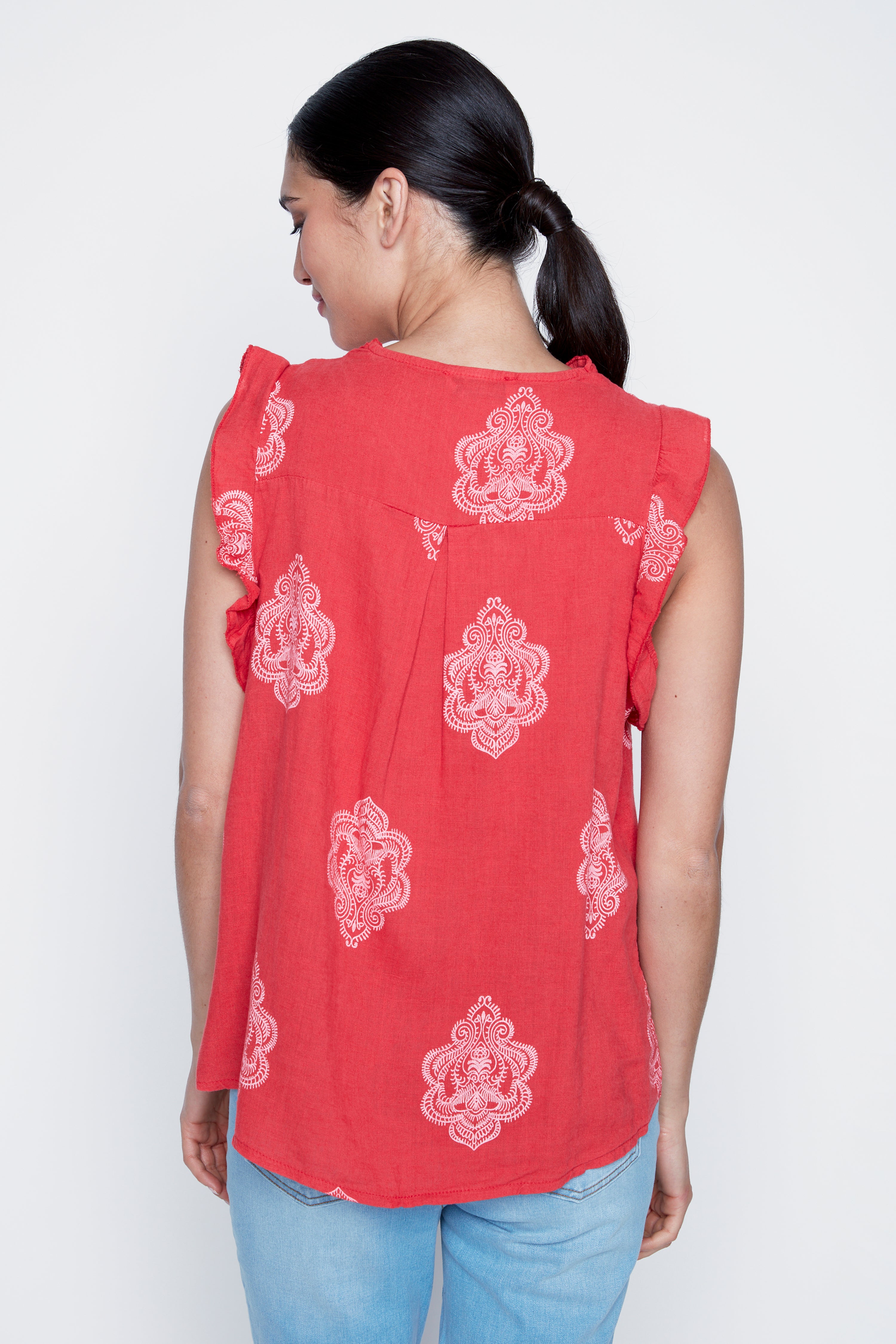 Ruffle blouse
