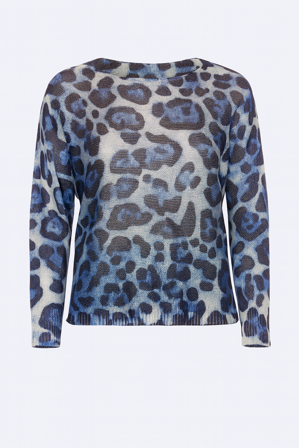 Animal print sweater