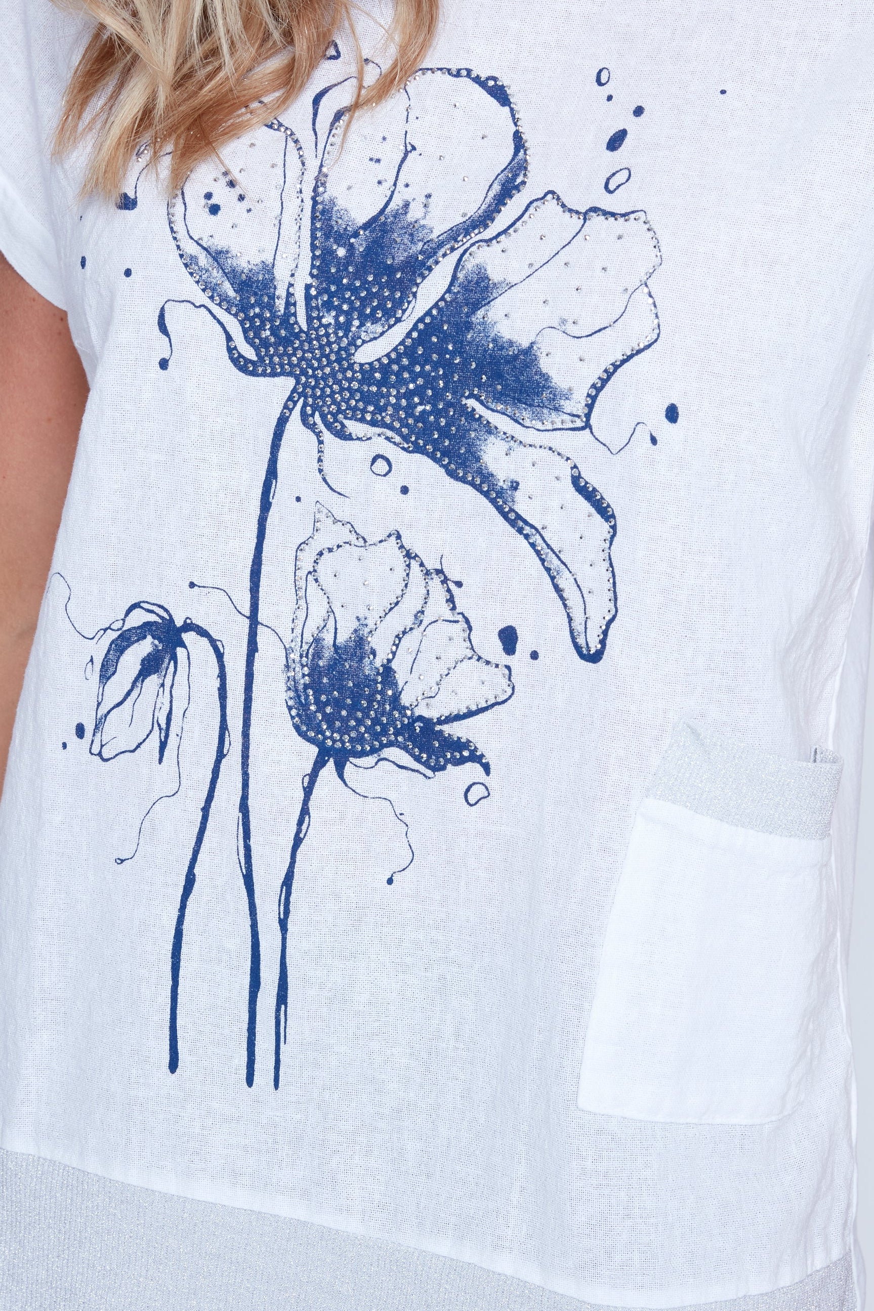 Love cotton blend top