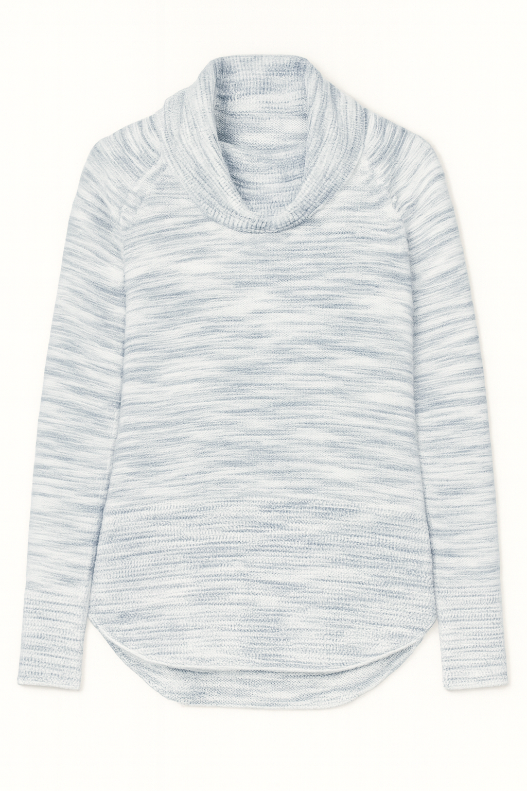 Space dye design sweater