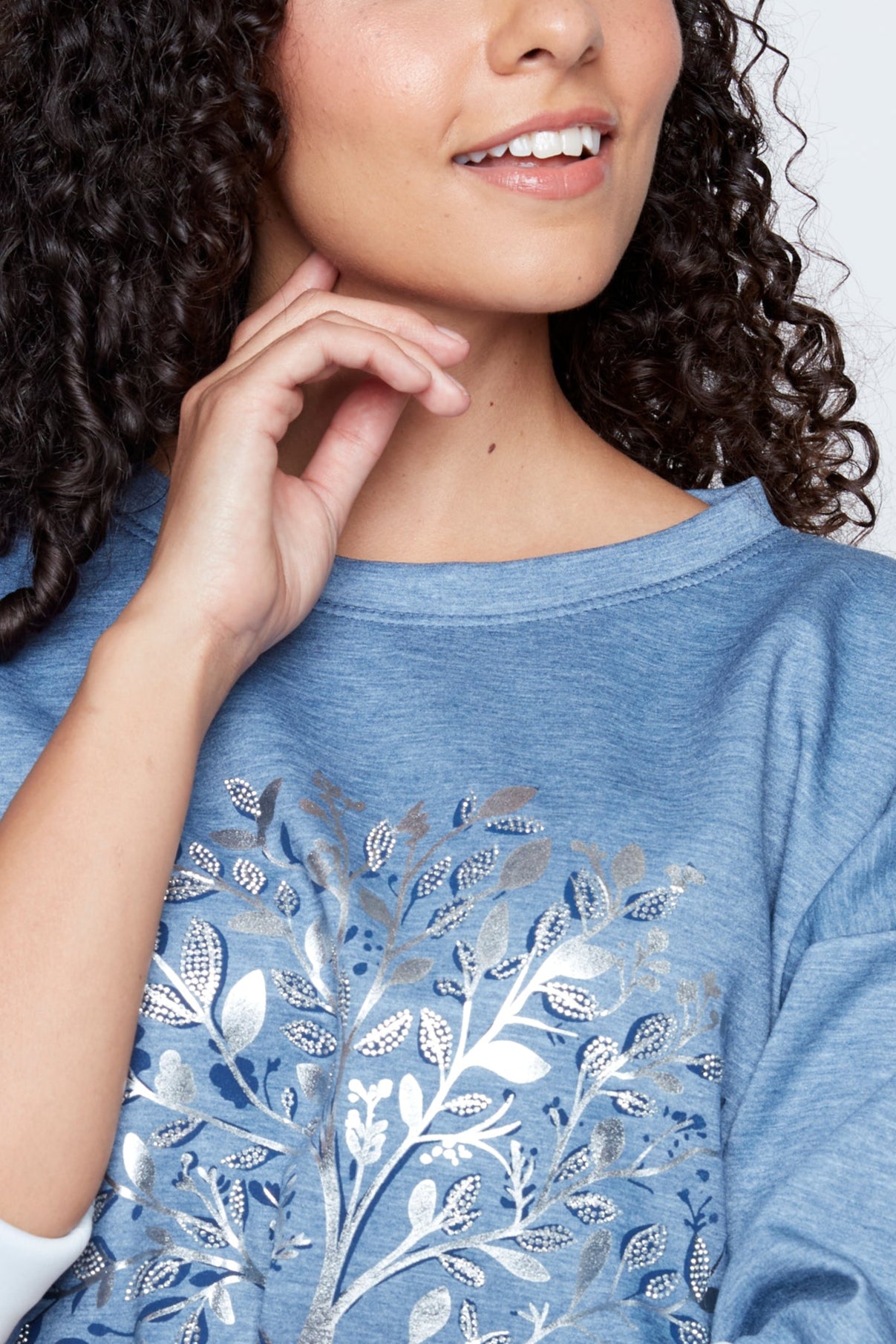 Sparkling tree of life sweater