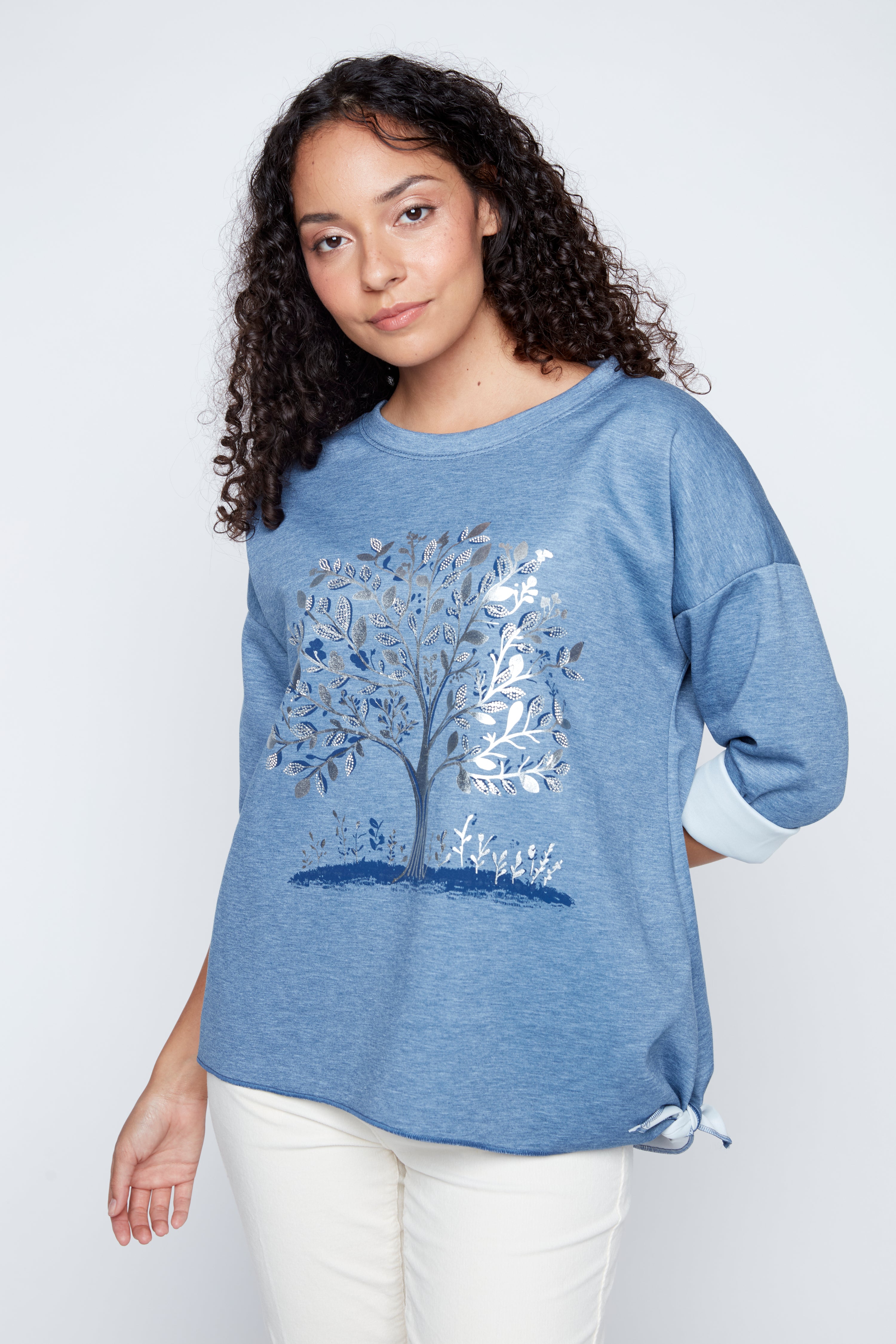 Sparkling tree of life sweater