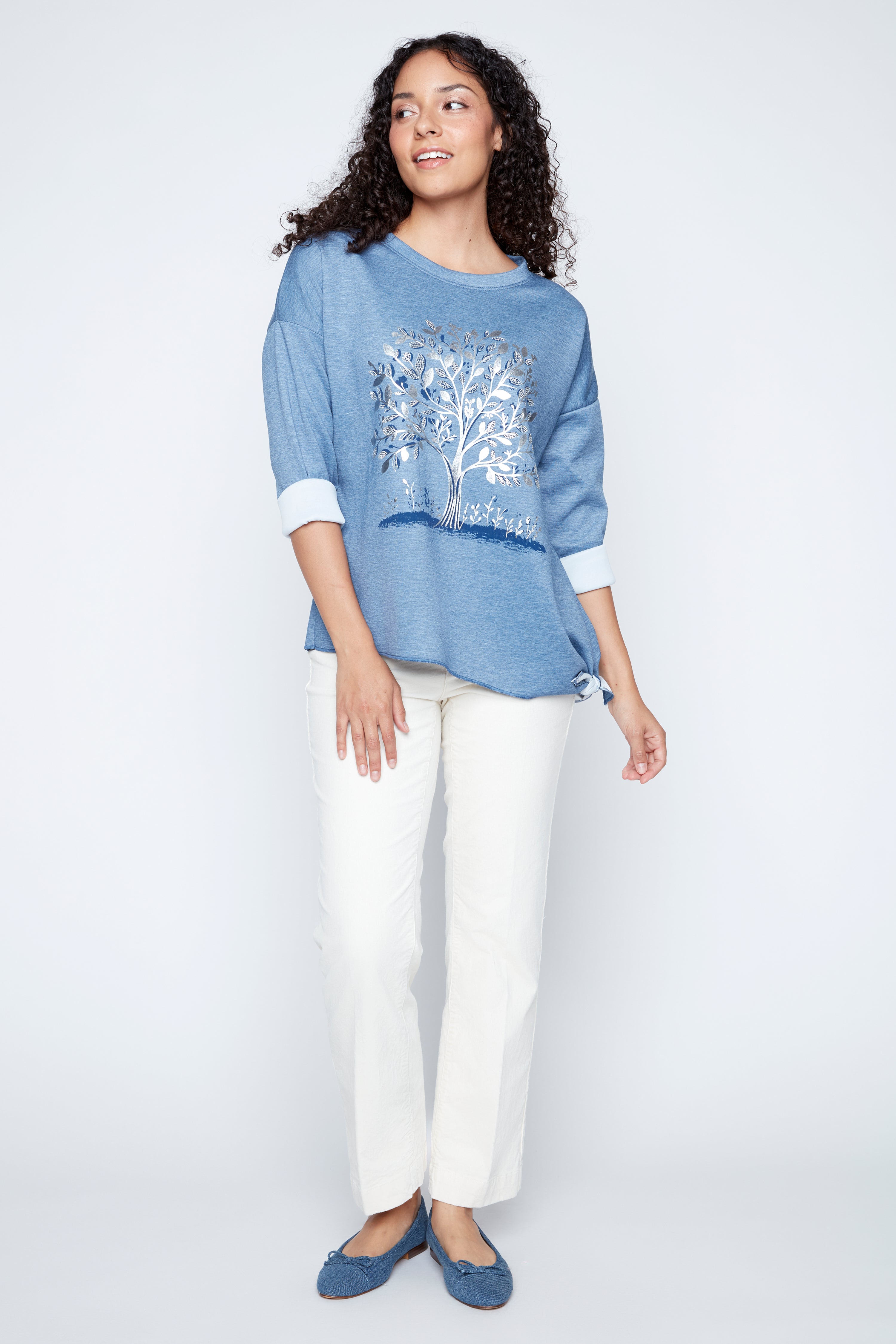 Sparkling tree of life sweater