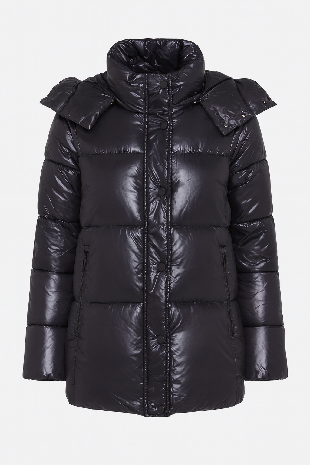 Hooded puffer jacket