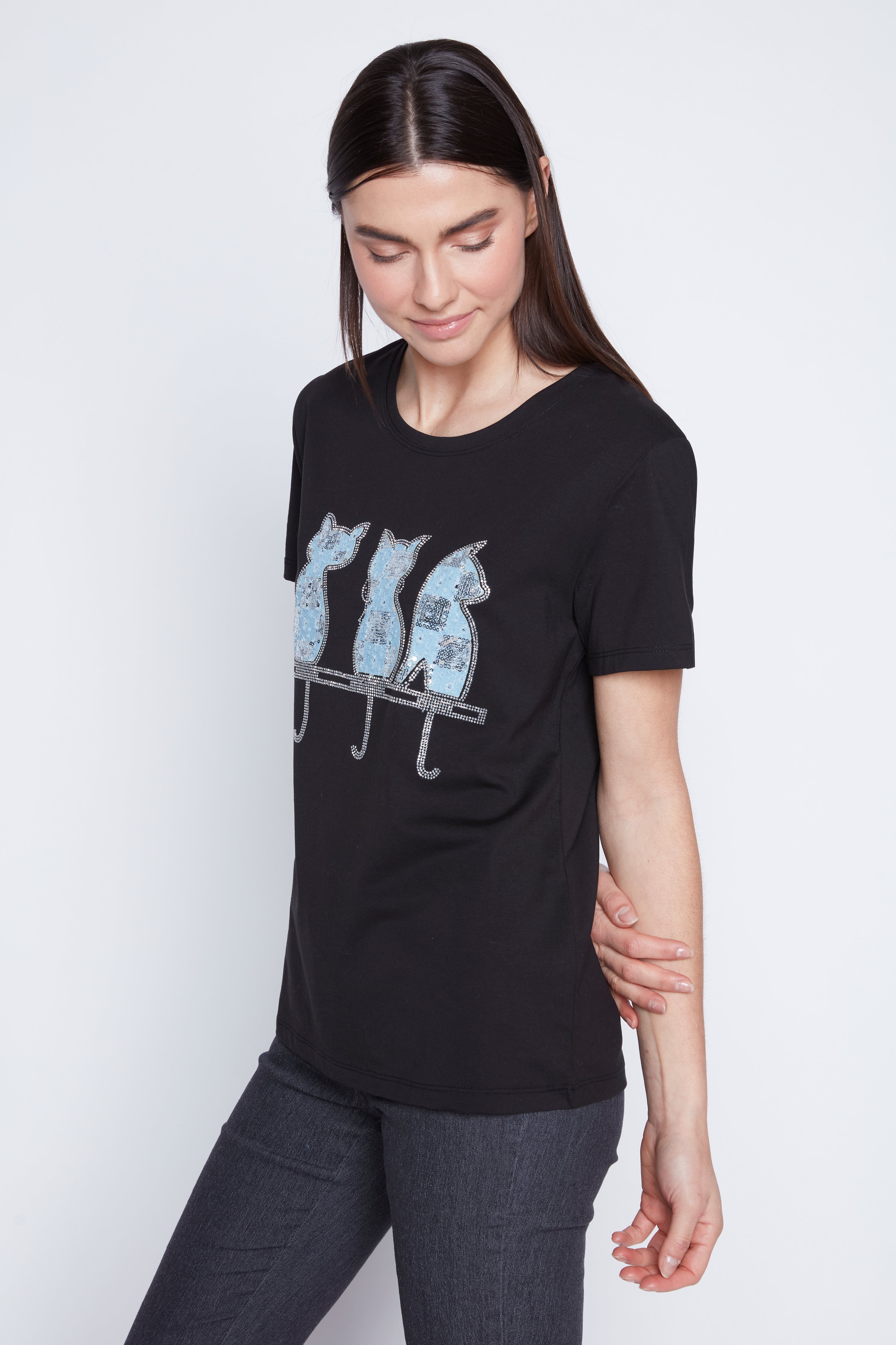 Cat trio t-shirt
