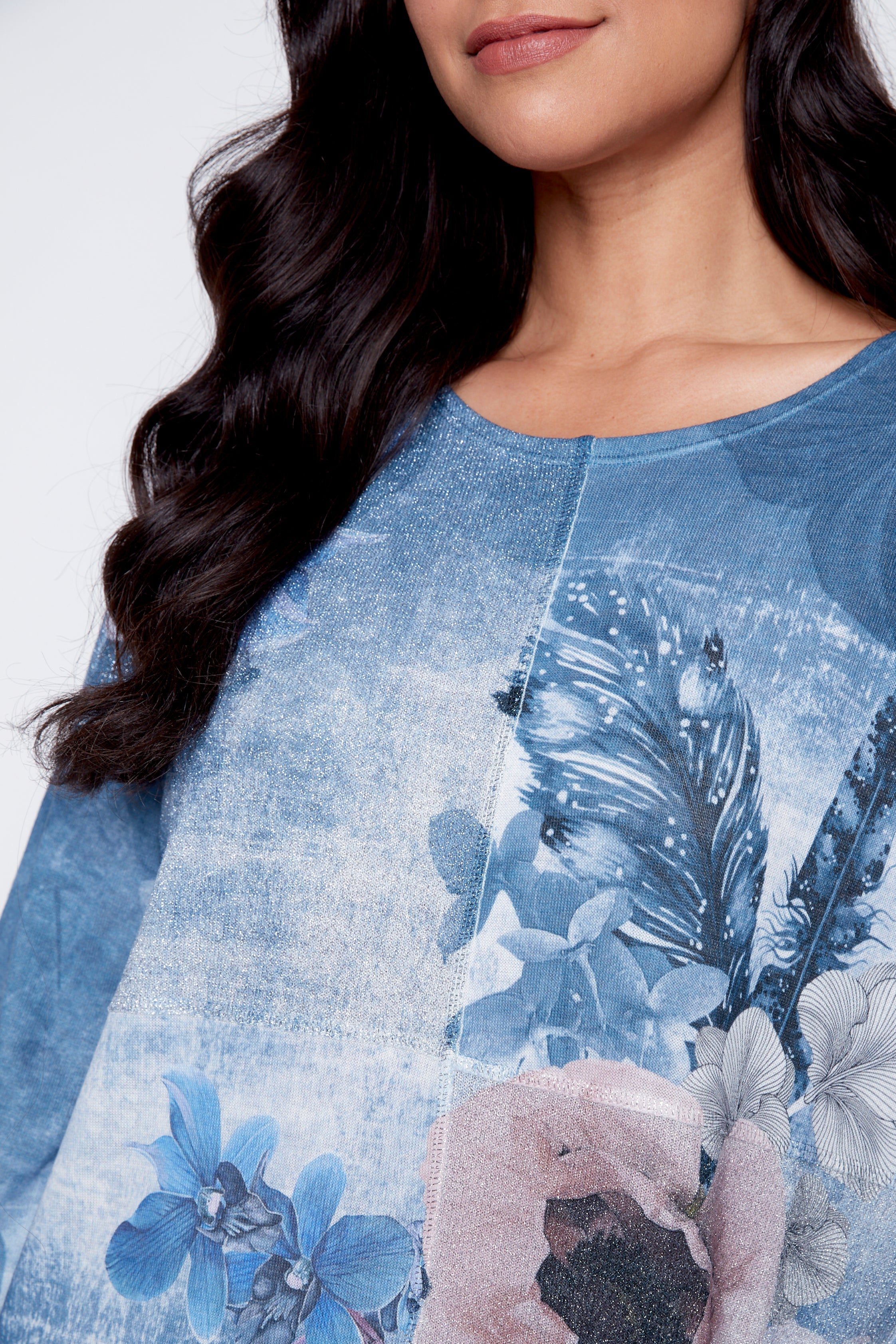 La tunique à imprimé fleuri