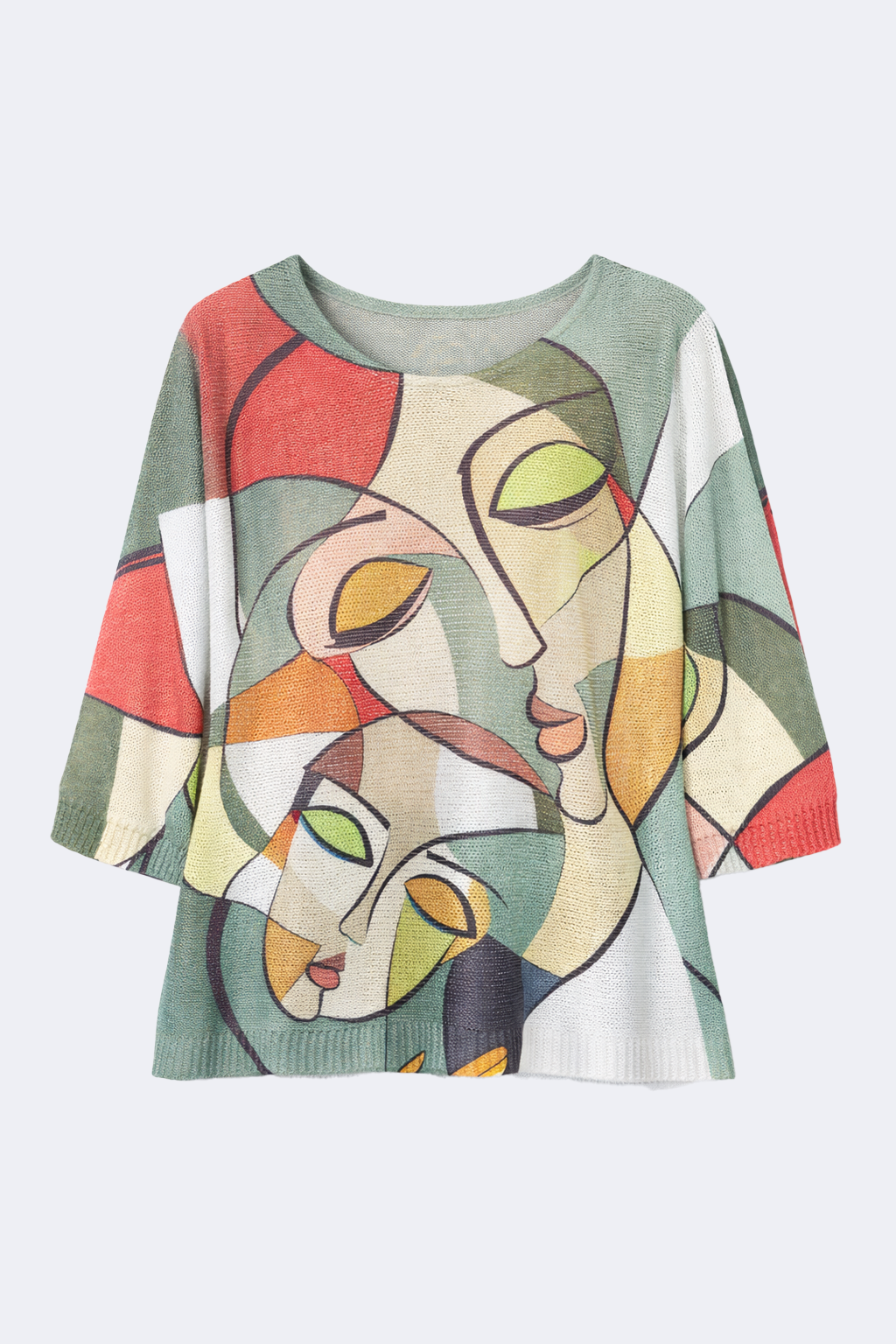Le pull à imprimé Picasso