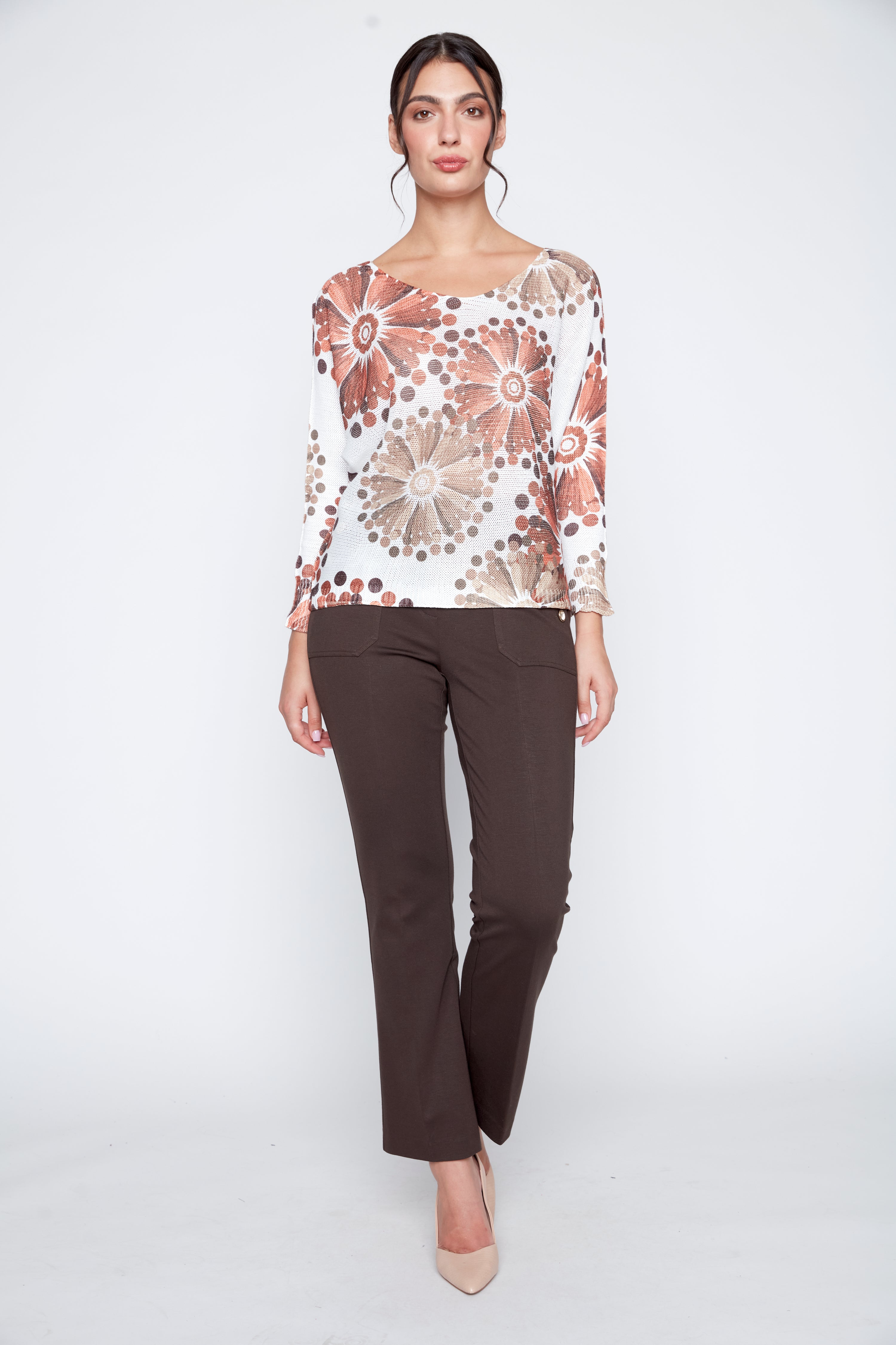 Molecular print sweater