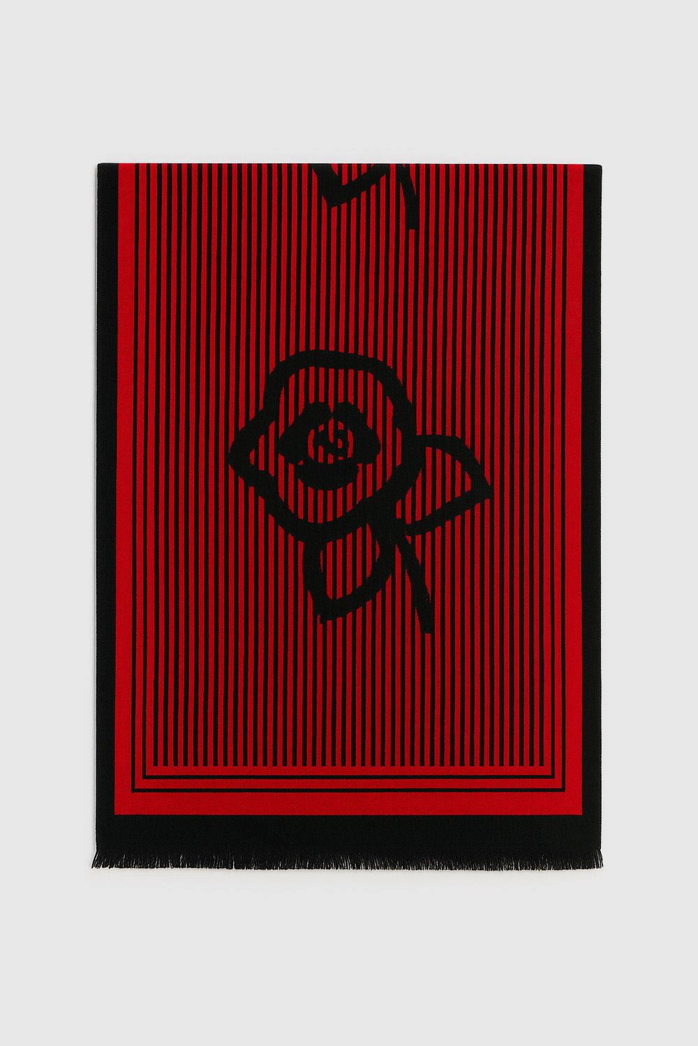 L'écharpe à imprimé floral