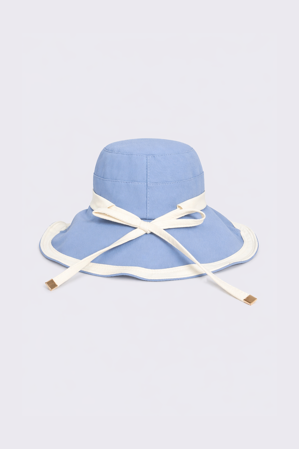 Two tone floppy hat
