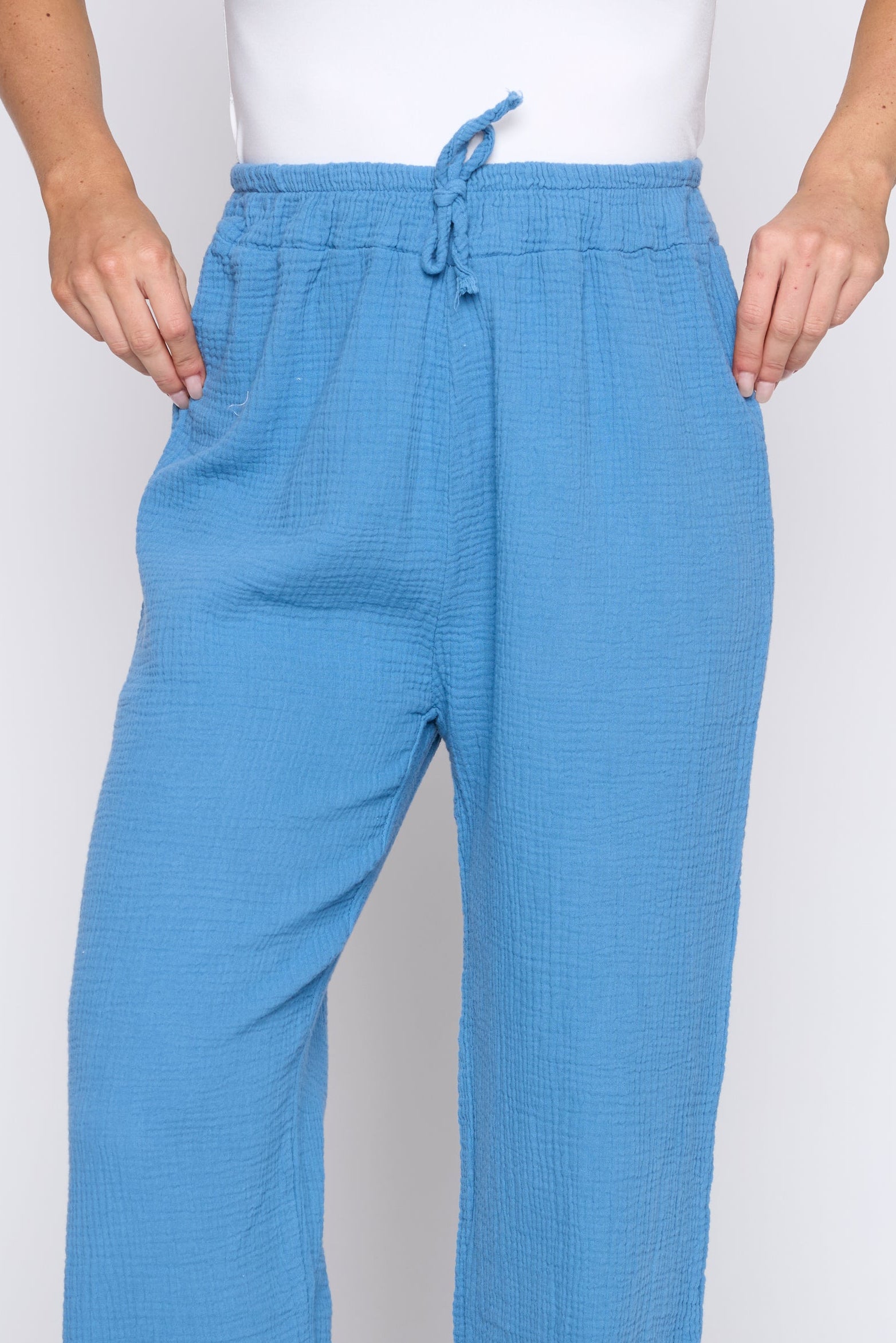 Cotton gauze pant