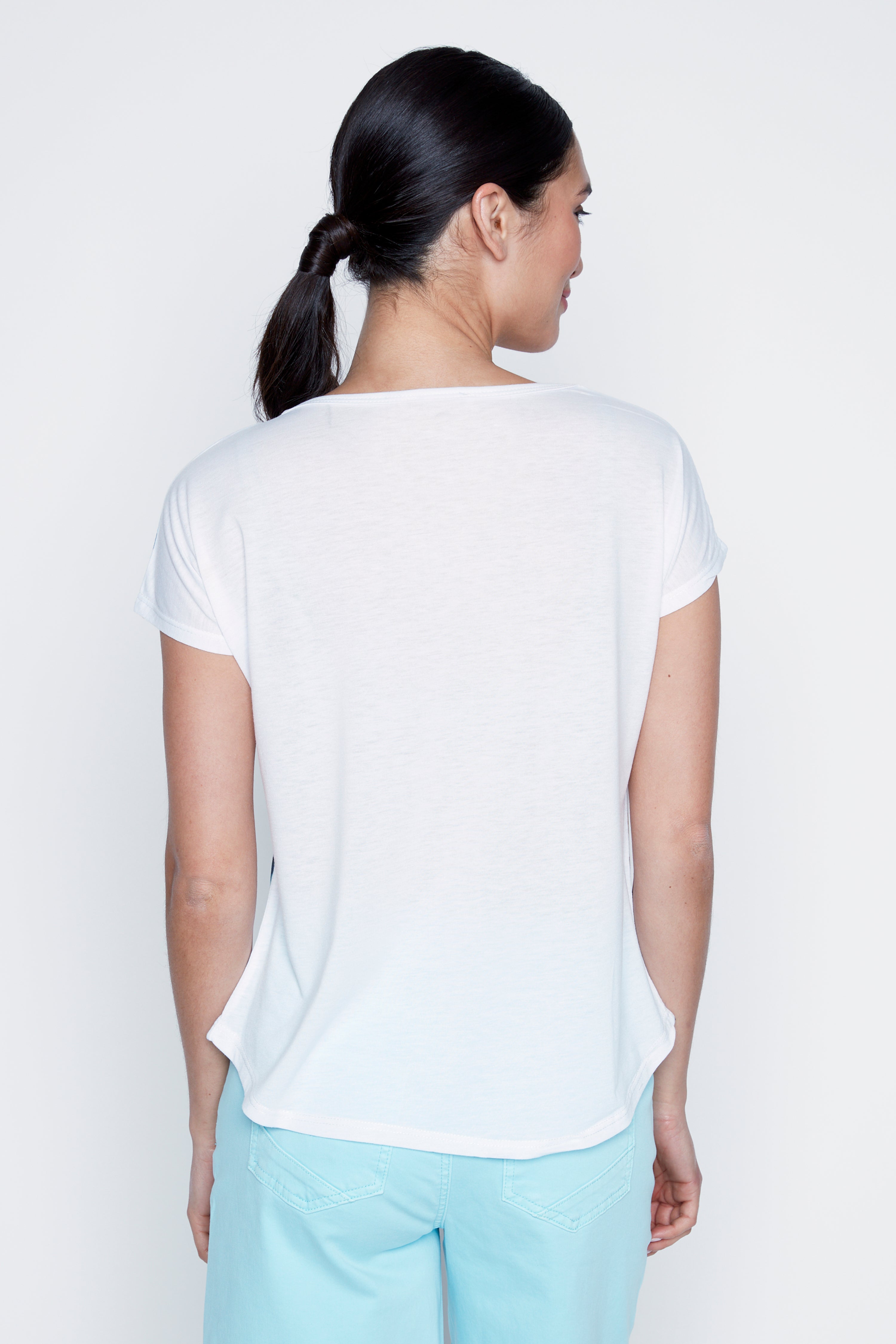 Le t-shirt avec motif trois chats