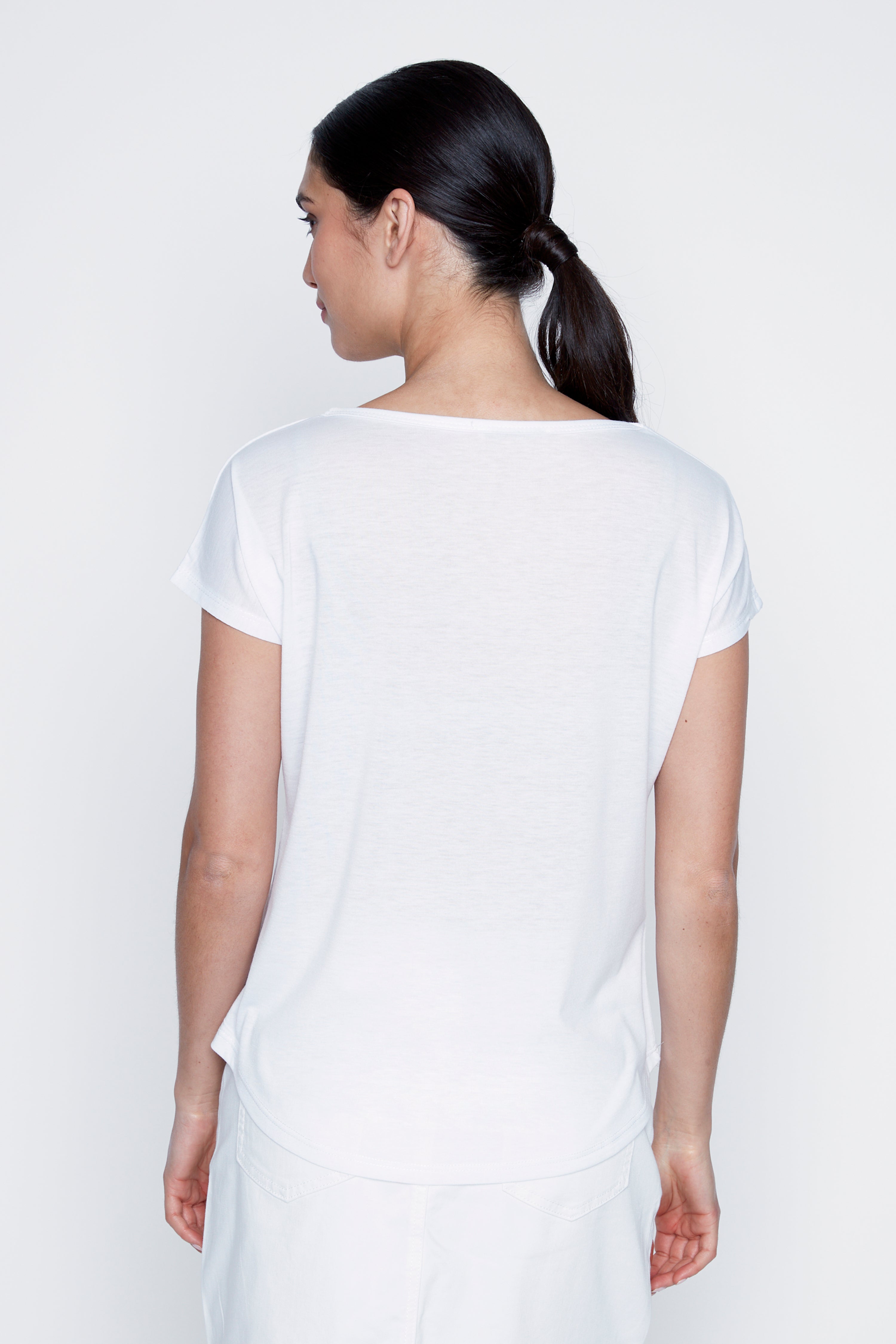 Spring bouquet print t-shirt