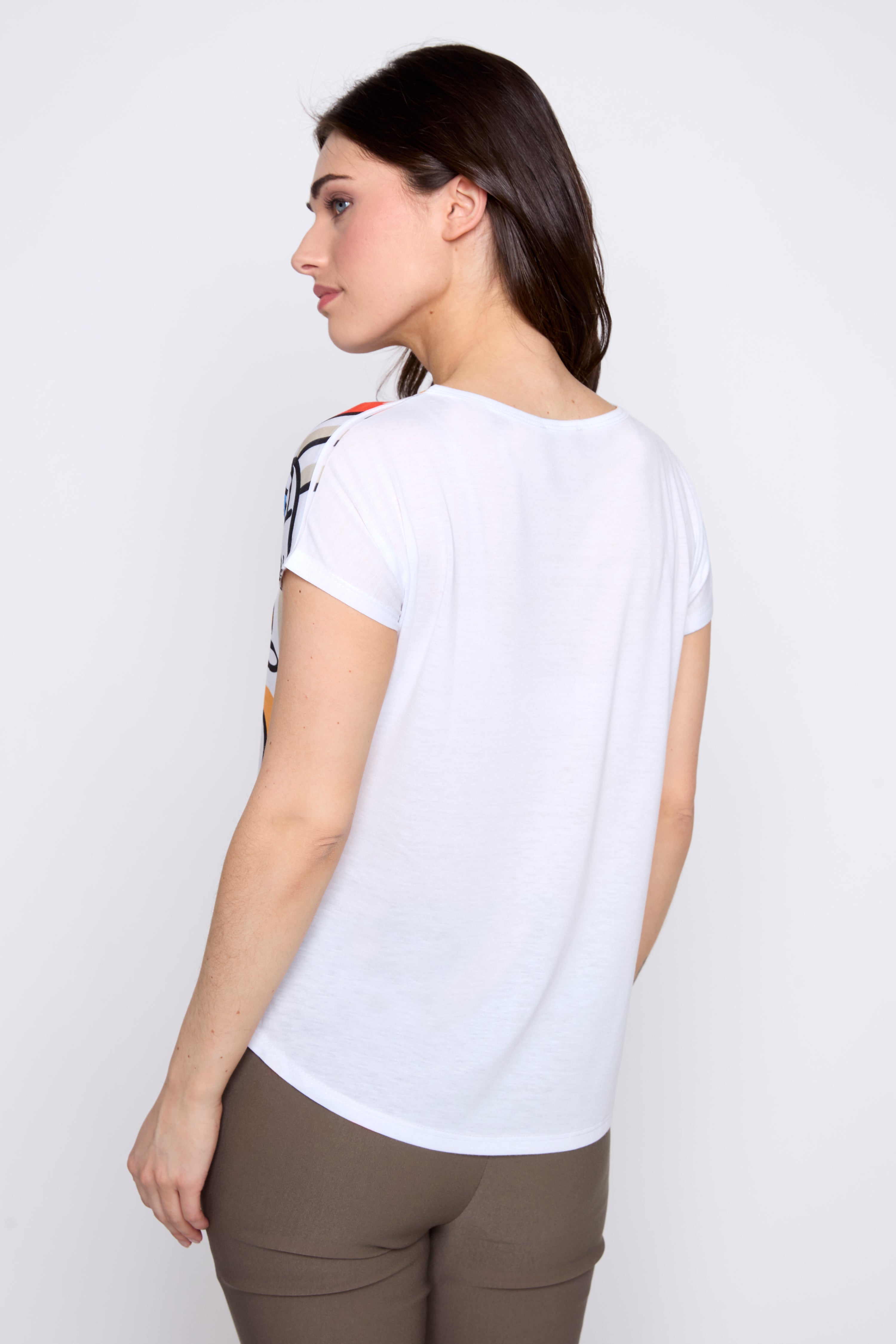 Abstract Picasso print t-shirt