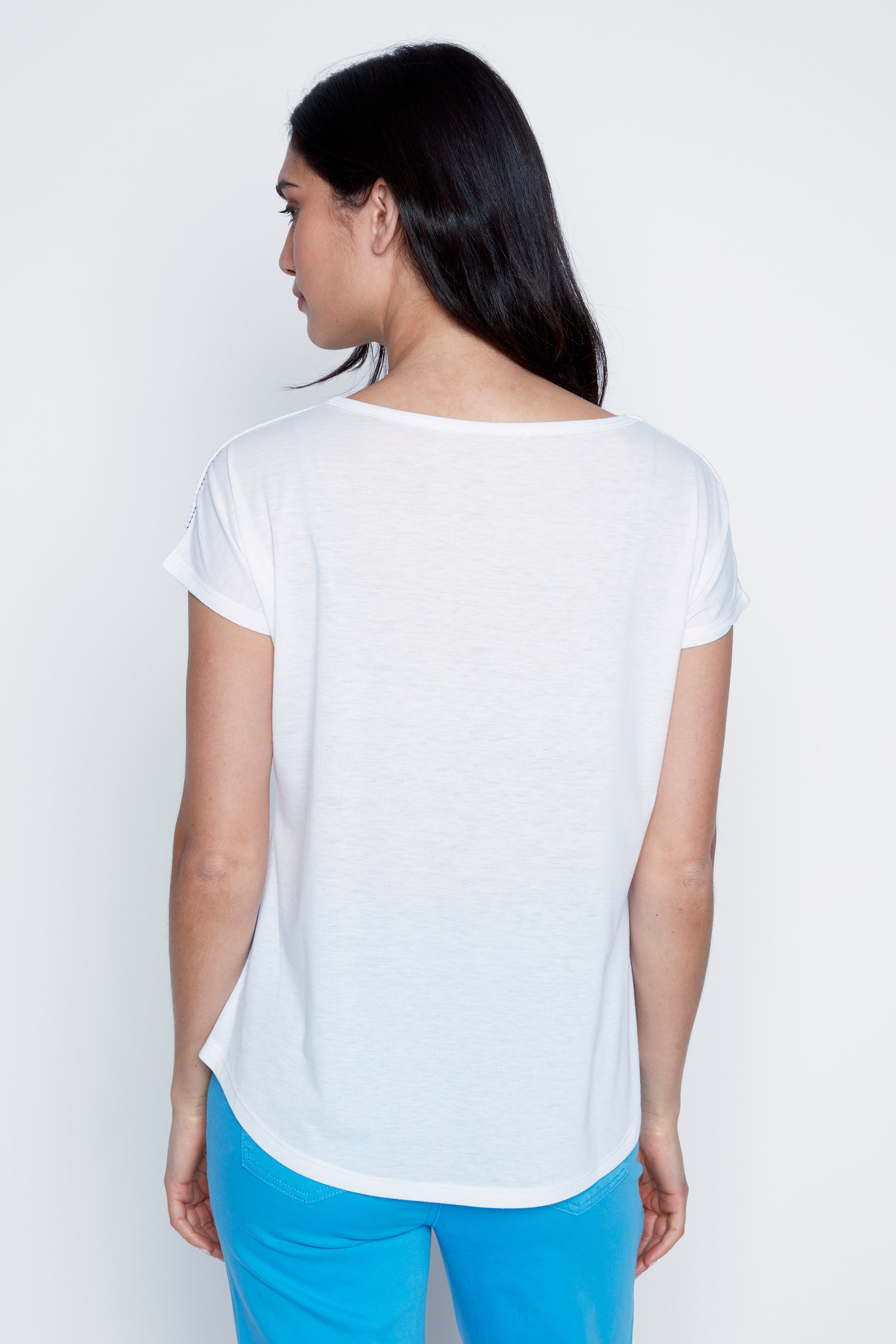 Le t-shirt poisson coloré