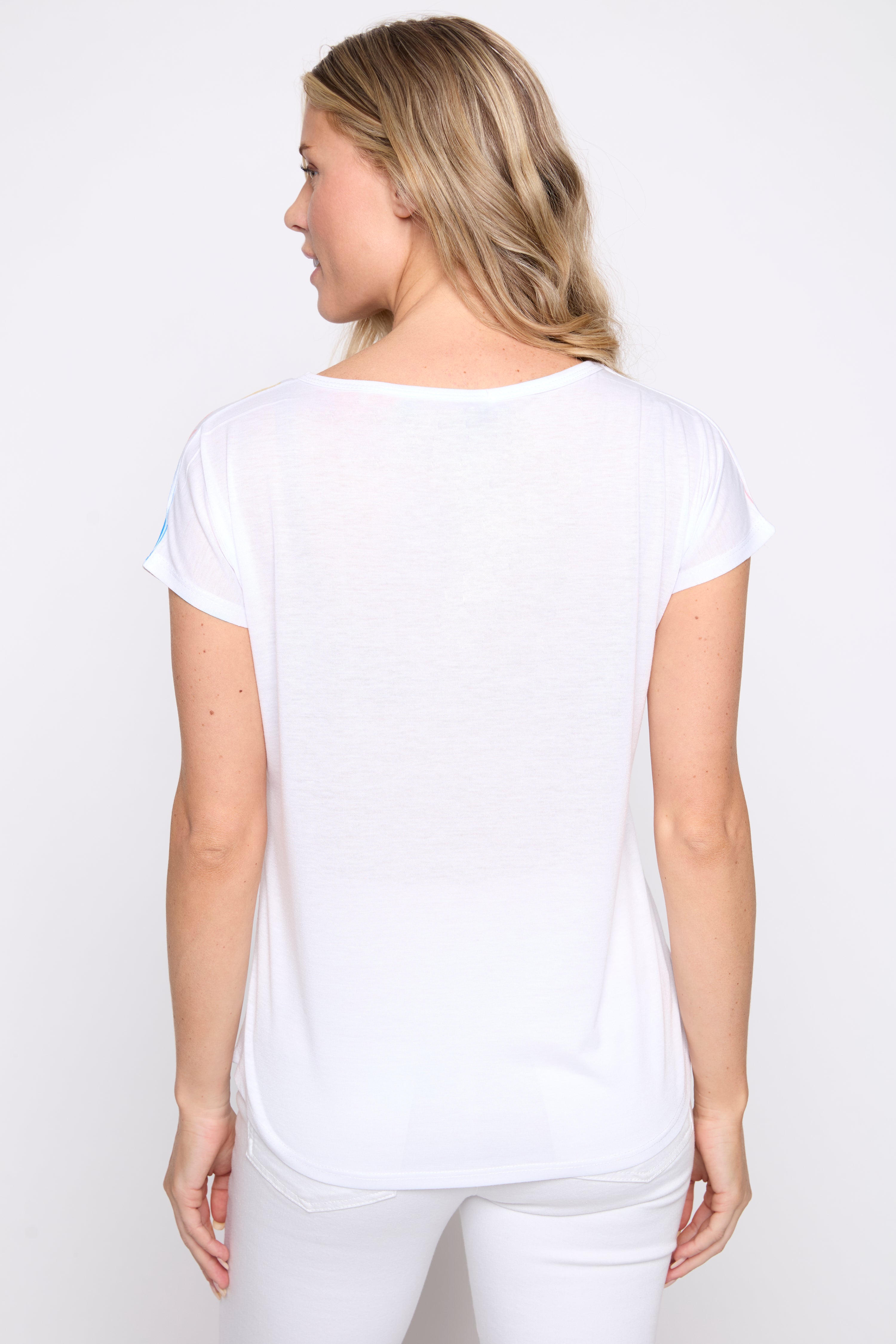 Leaves print t-shirt