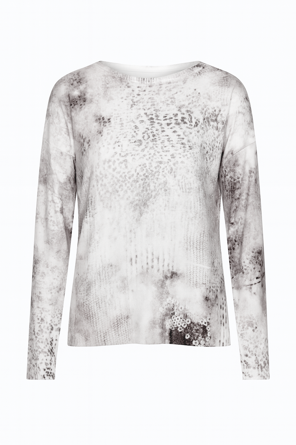 Animal print sweater