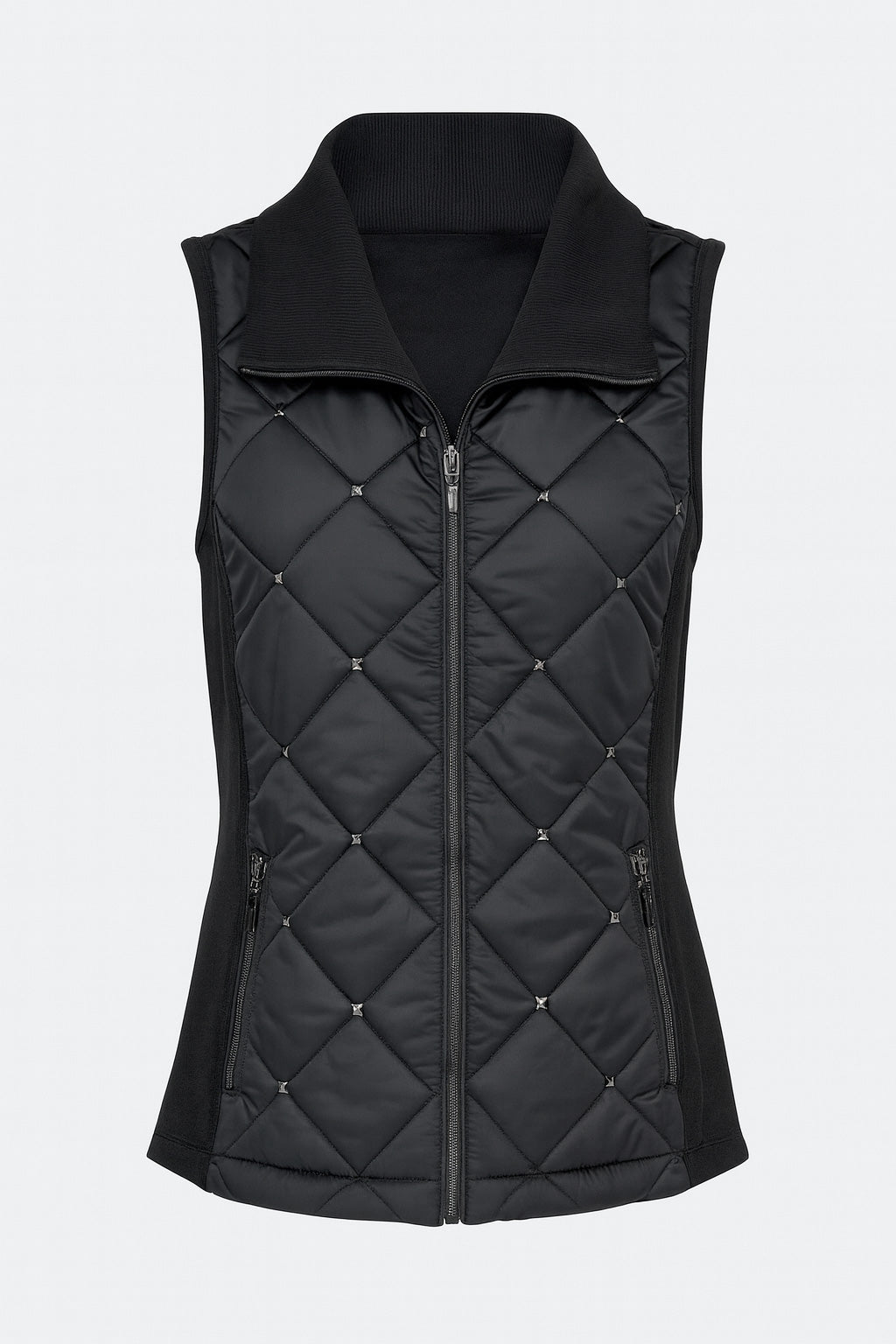 Quilted diamonds vest