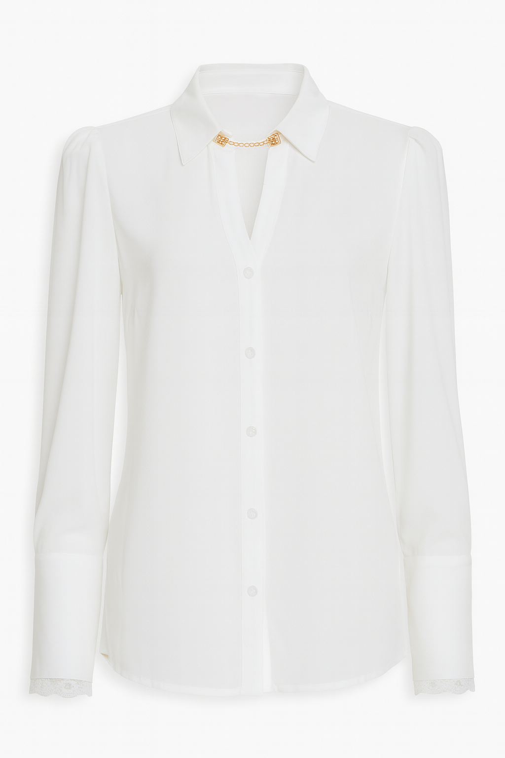 Lace detail blouse