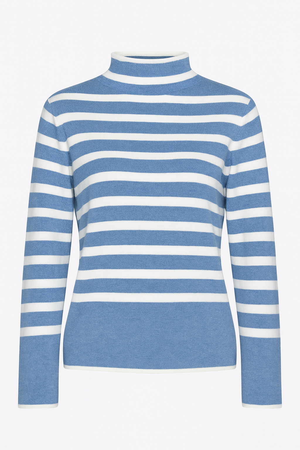 Le pull rayé à manches cloche