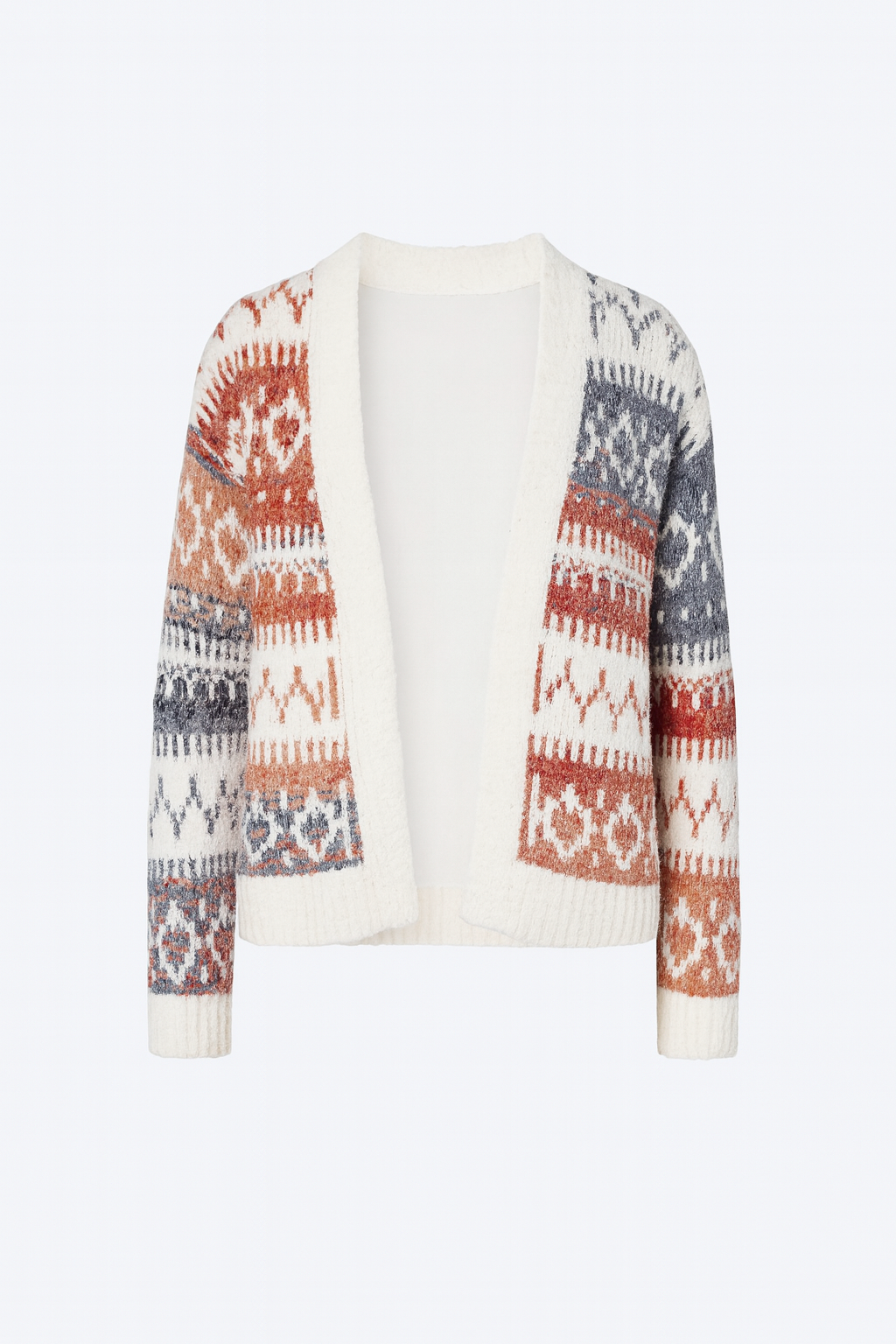 Le cardigan à motif aztèque
