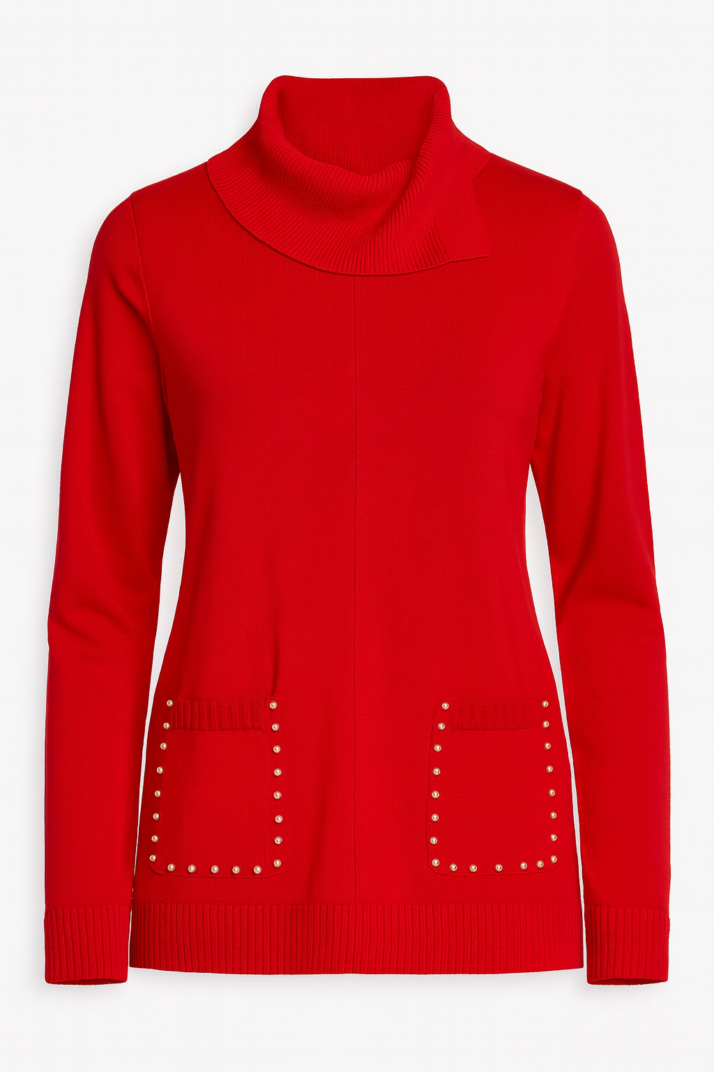 Pearl pocket detail tunic