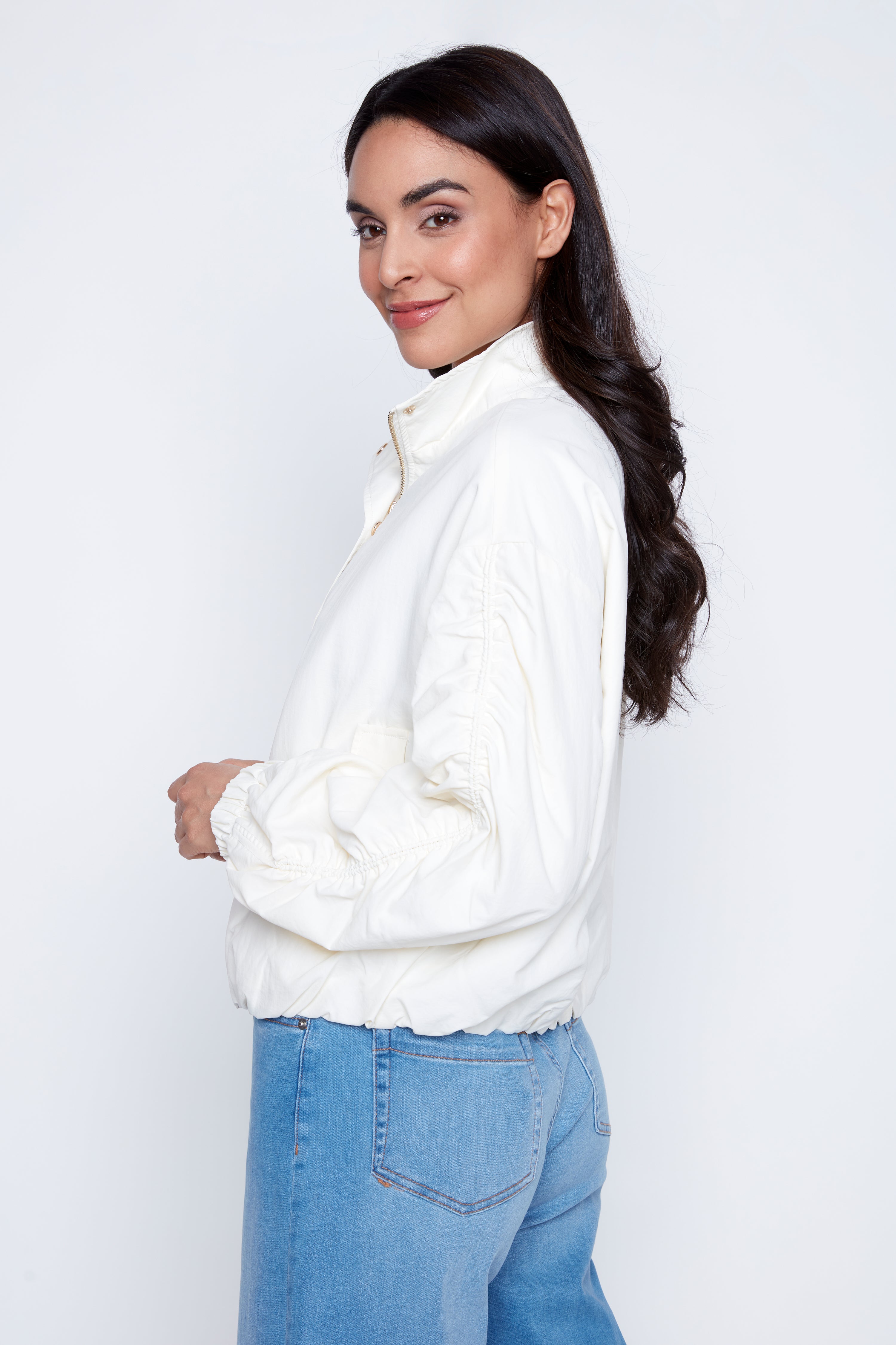 Xanthe ruched jacket