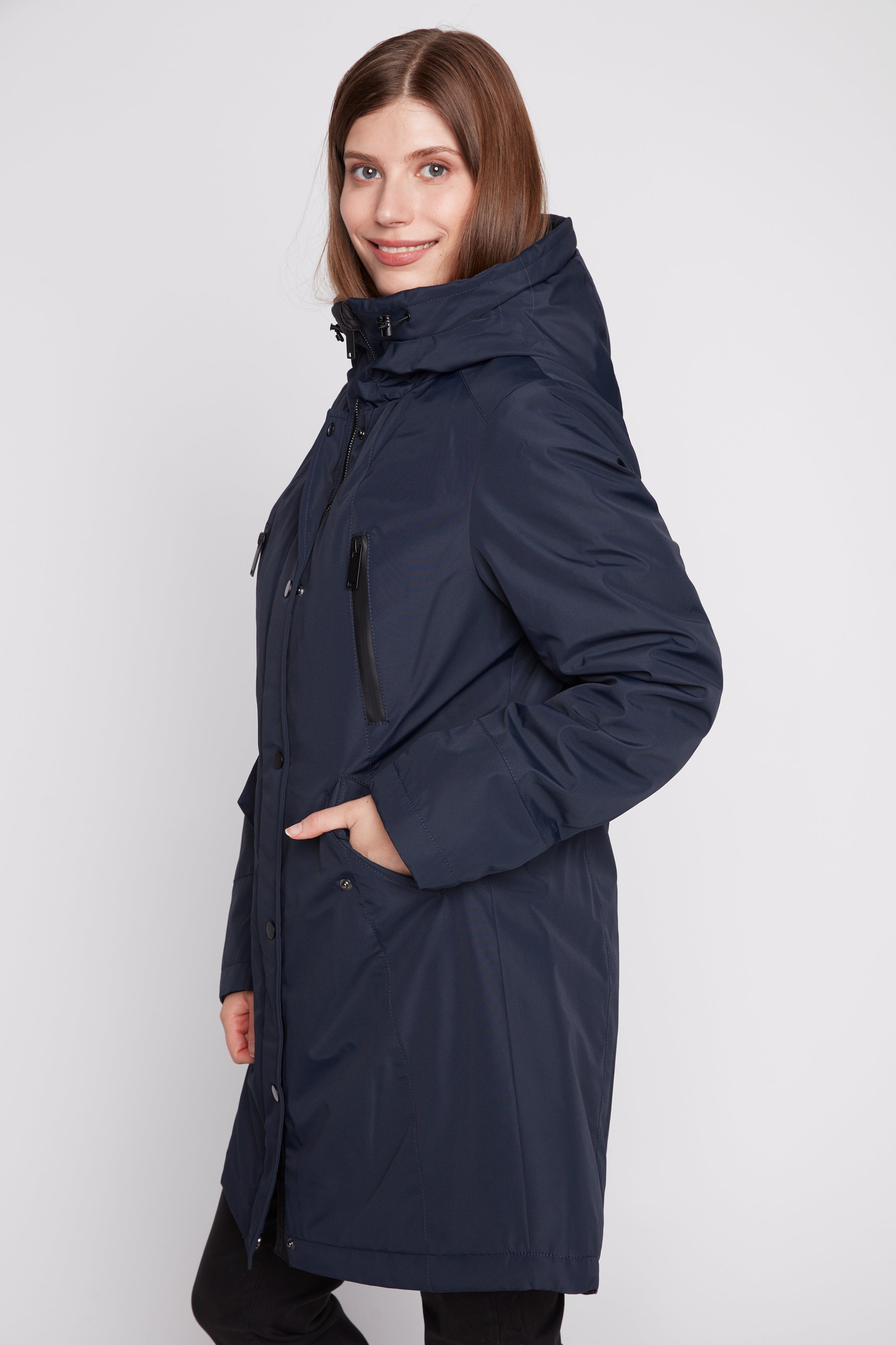 Polyfill hooded jacket