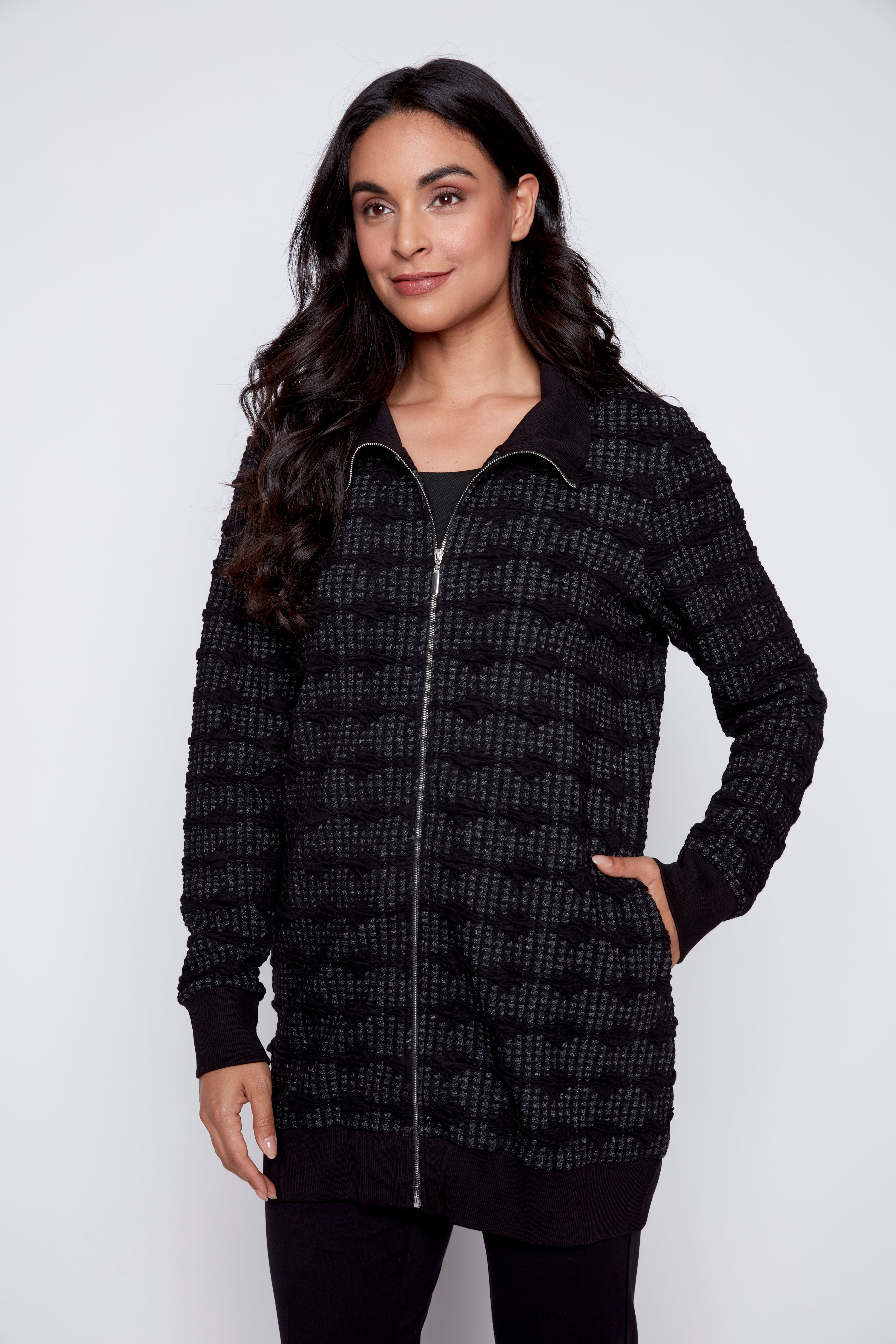 Textured jacket