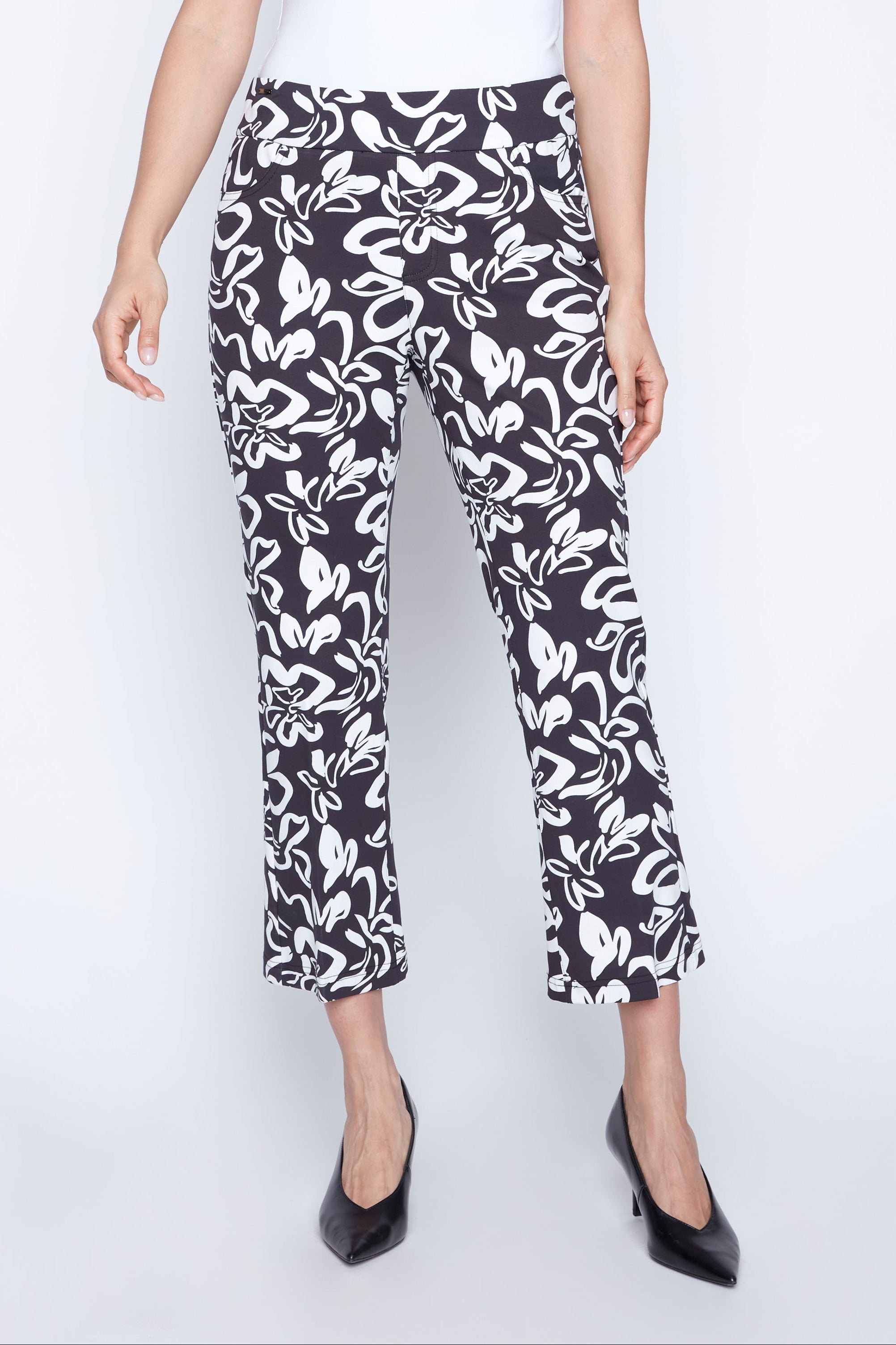 Campinella floral knit pant