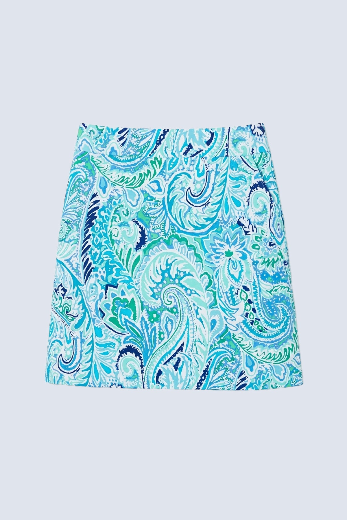 La jupe-short à motif cachemire