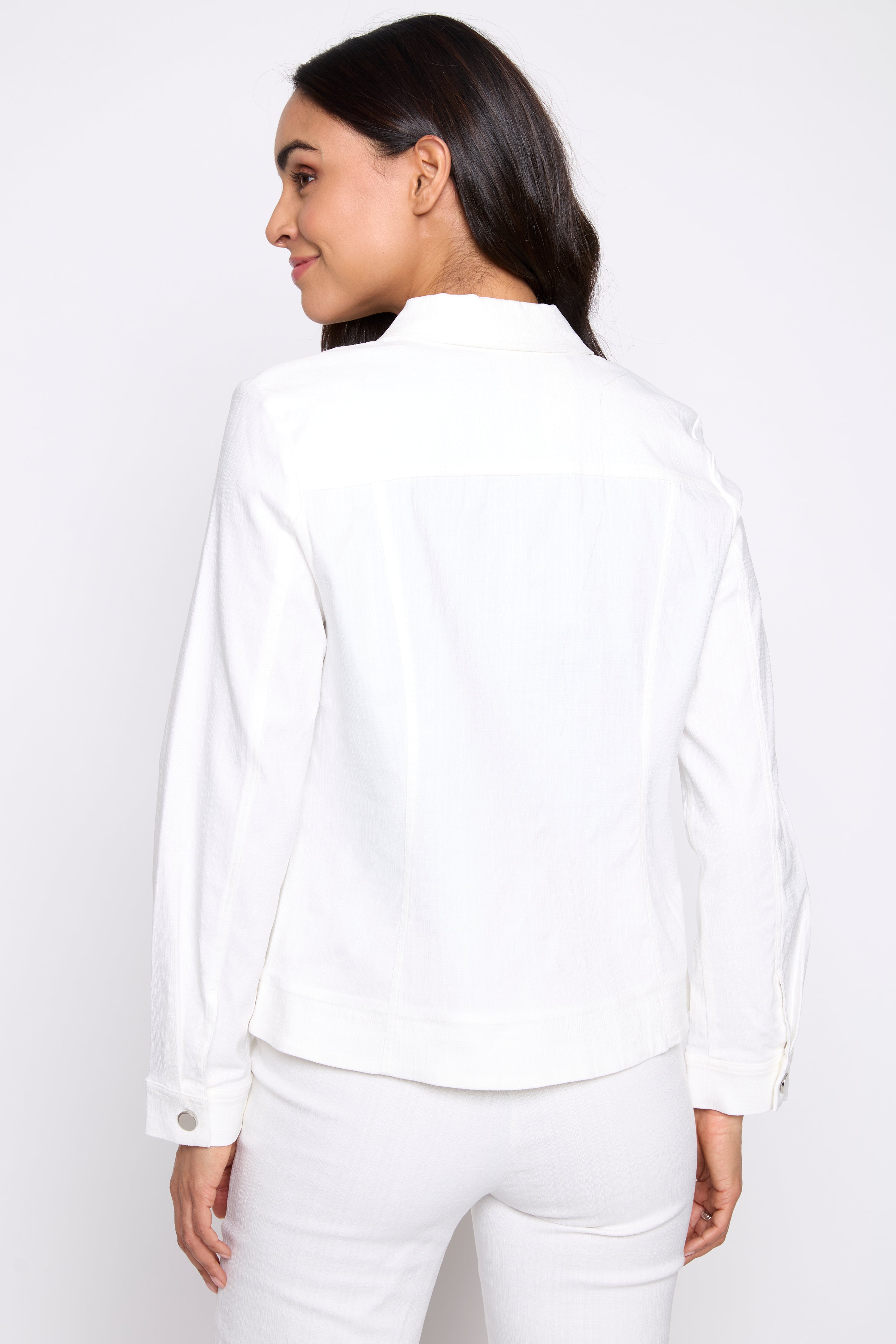 La veste texturée en bengaline