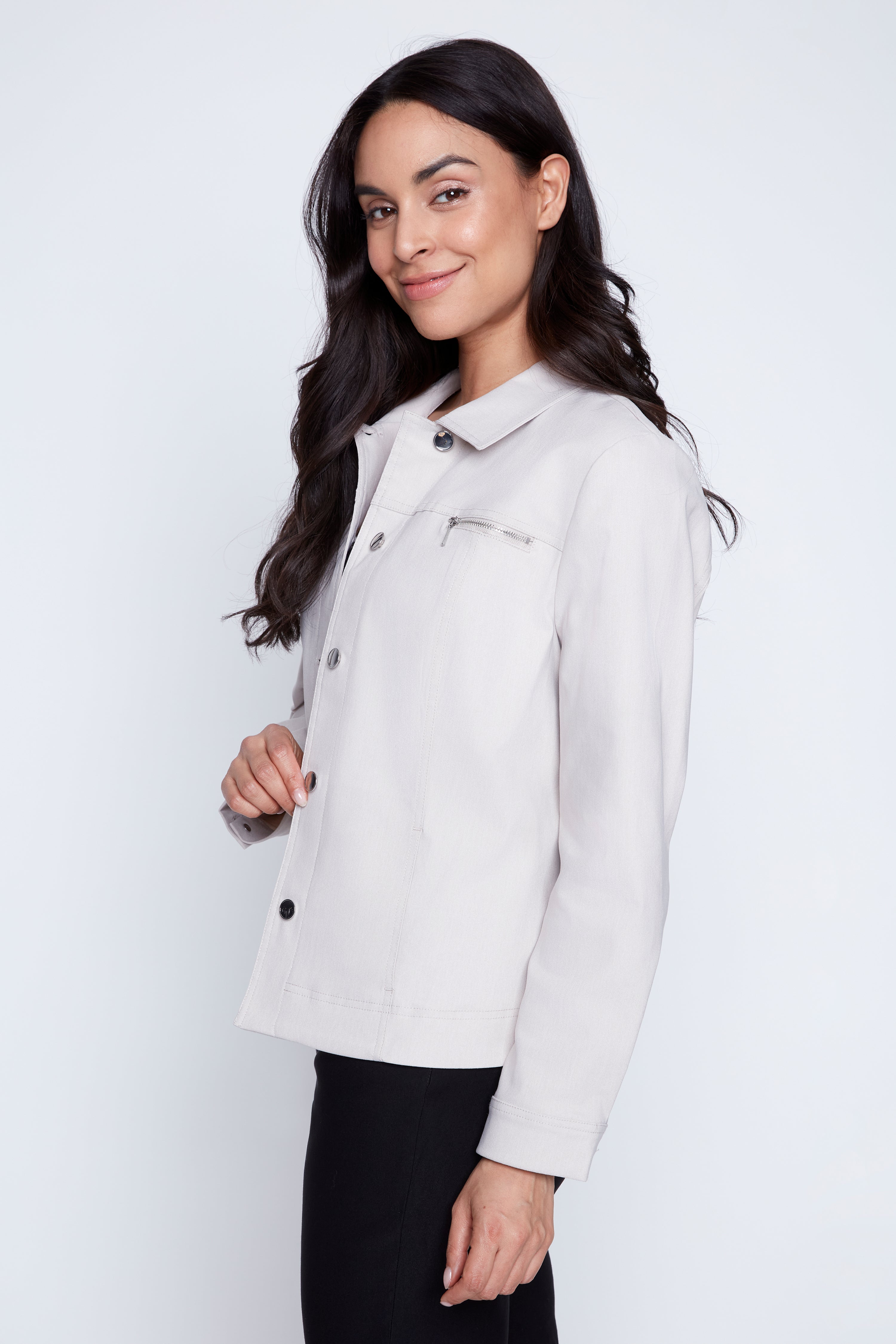 Jean style bengaline jacket