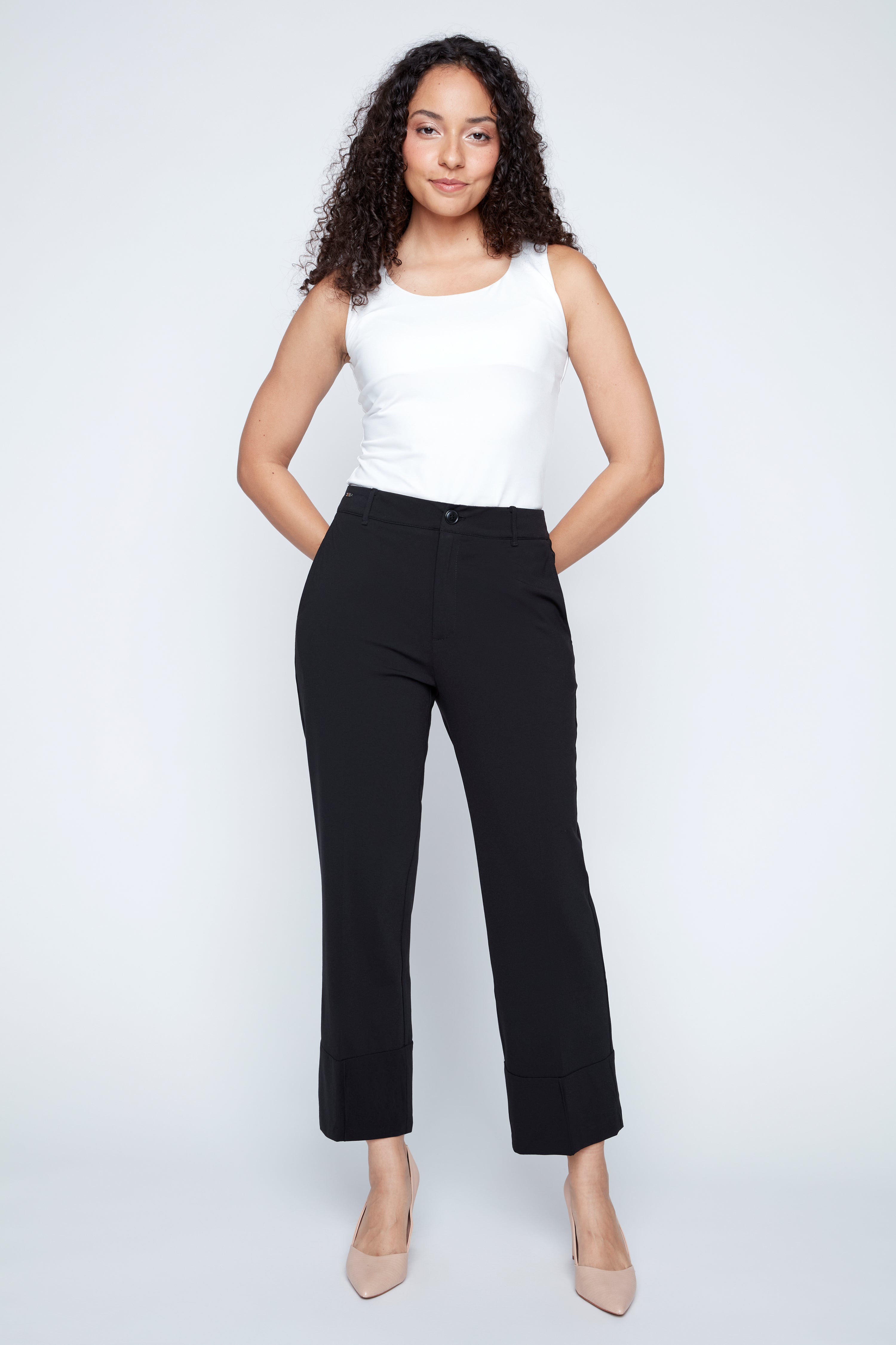 Madison straight leg cuff trouser