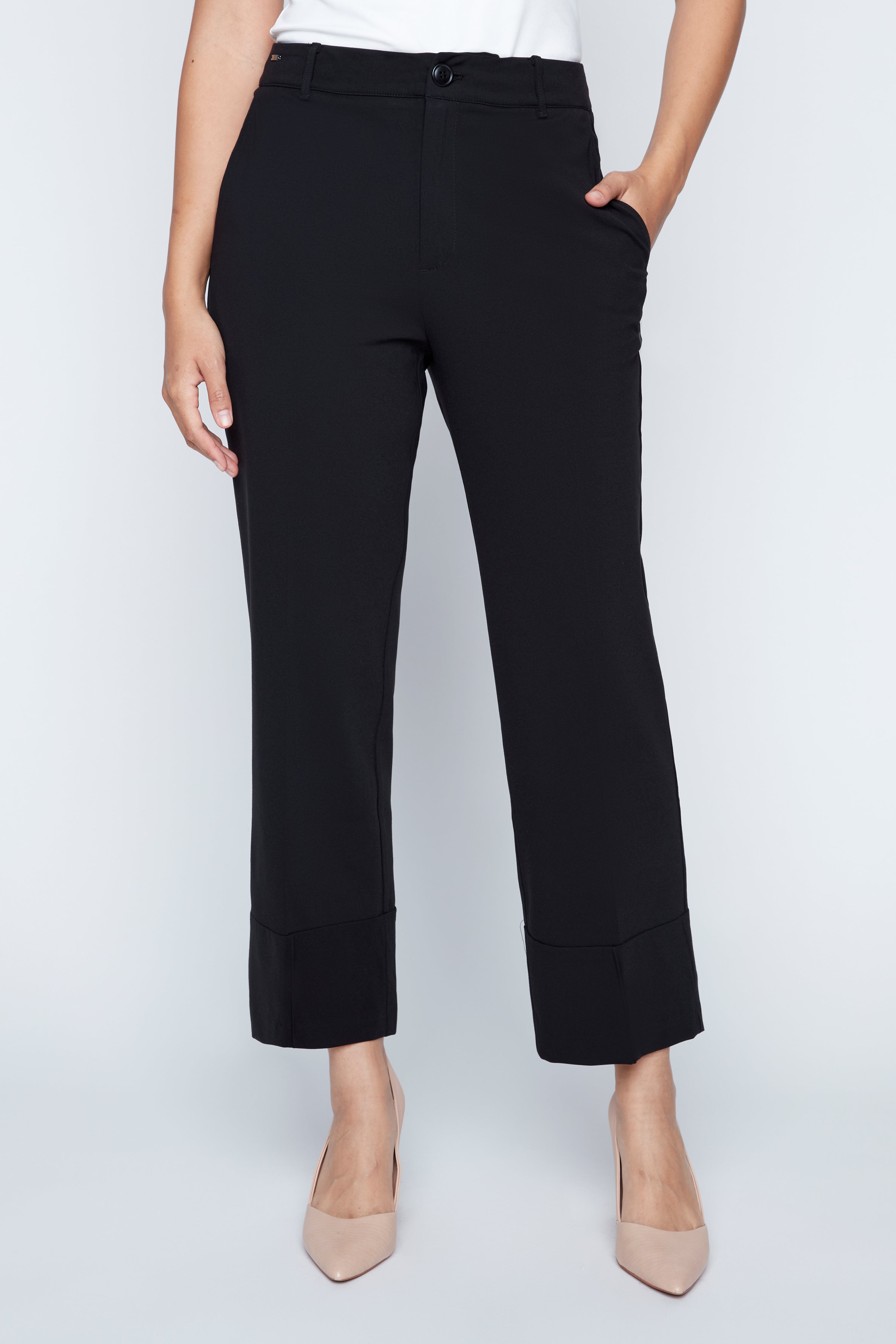 Madison straight leg cuff trouser