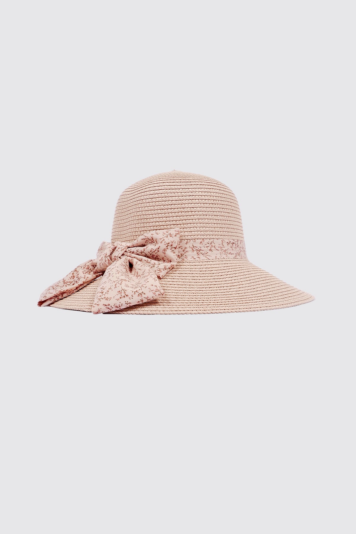 Le chapeau de paille à large bord