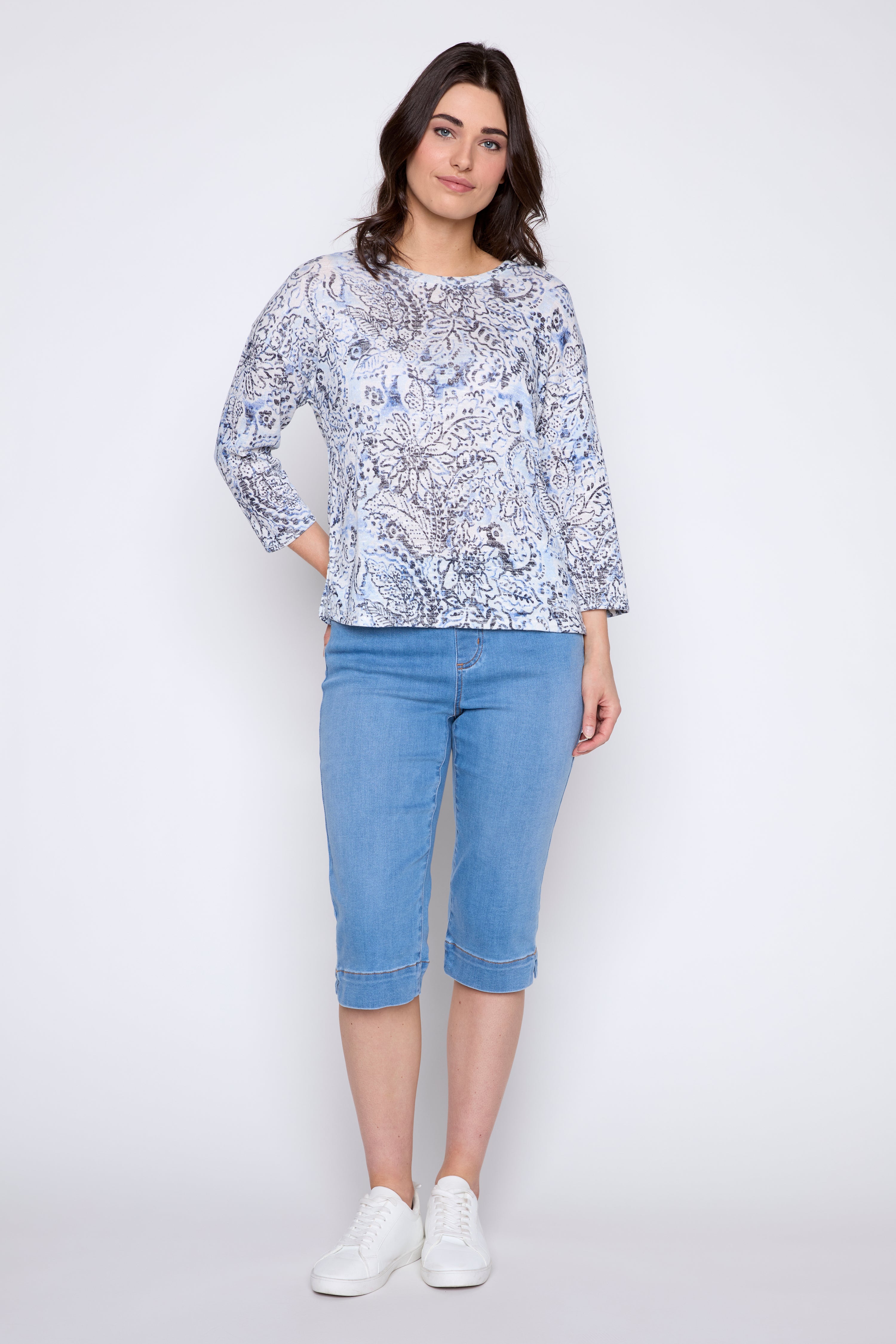 Floral bouquet top