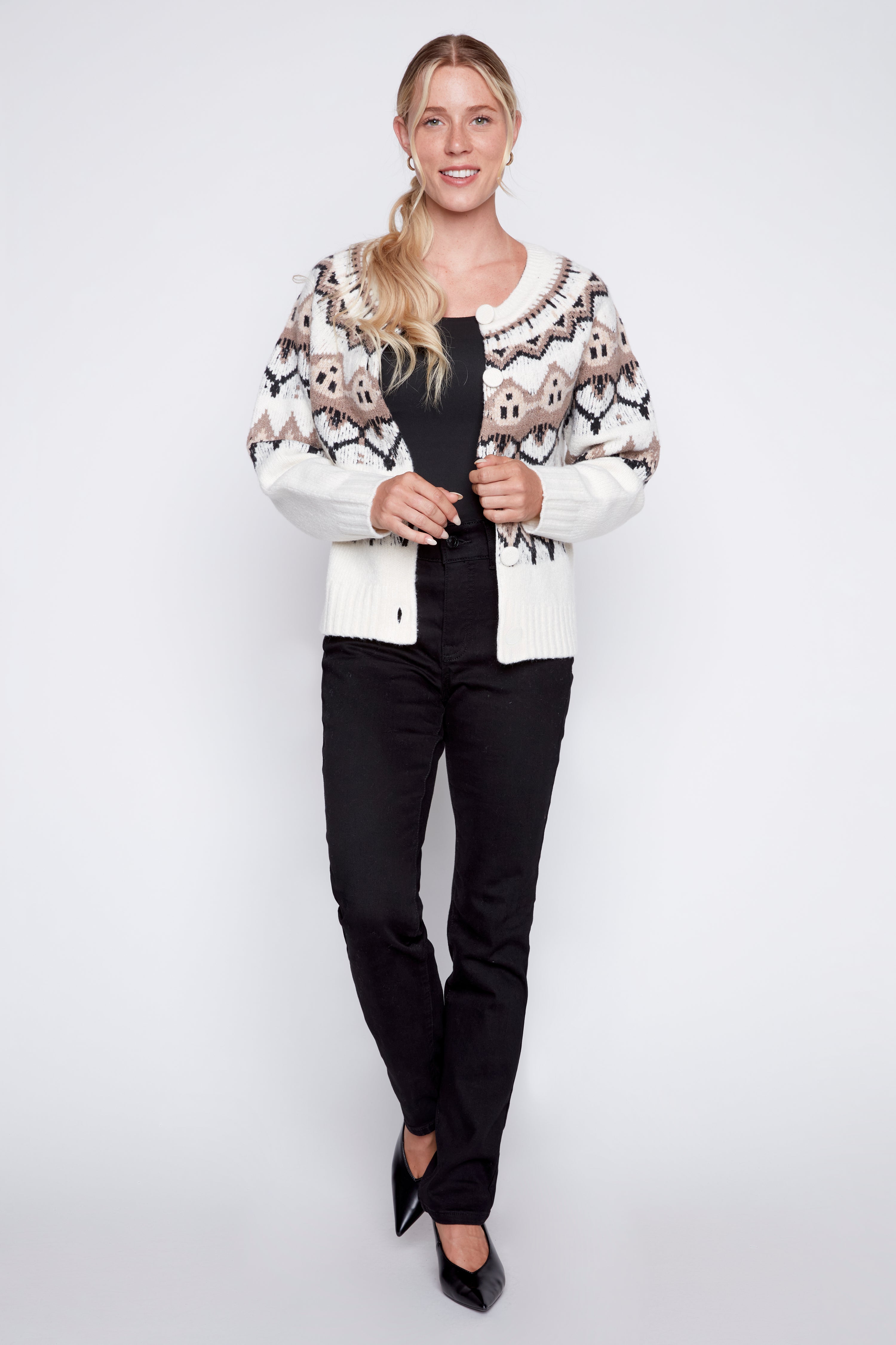 Le cardigan Fair Isle