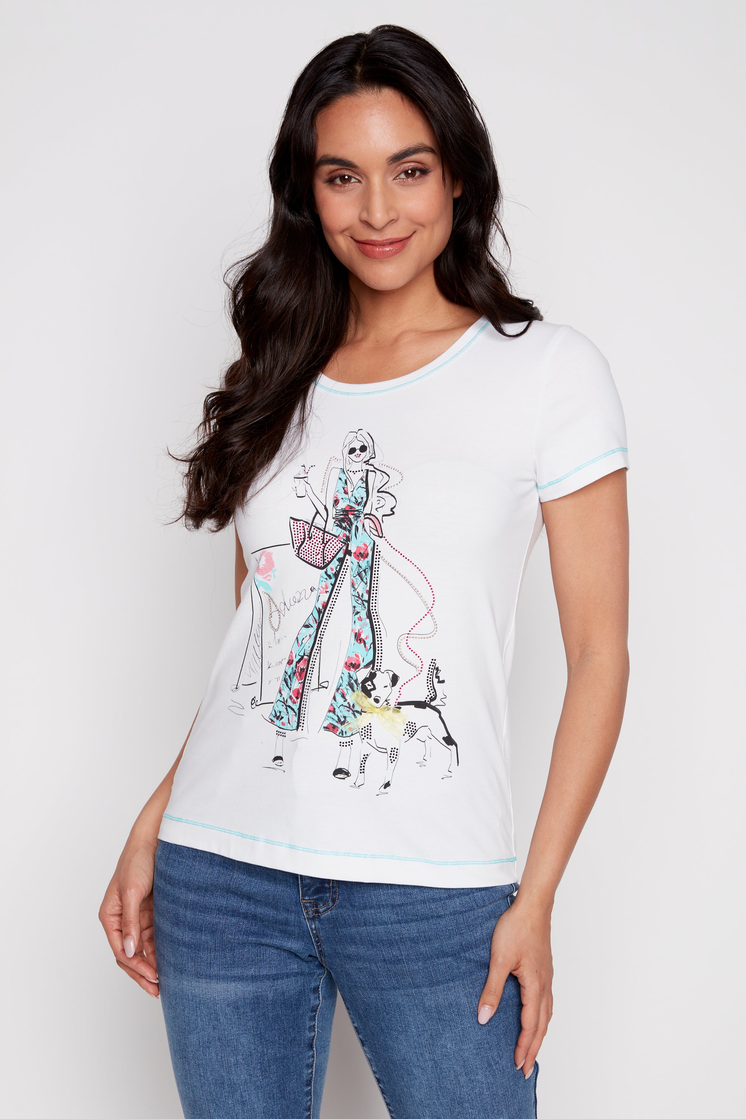 Le t-shirt femme à la mode