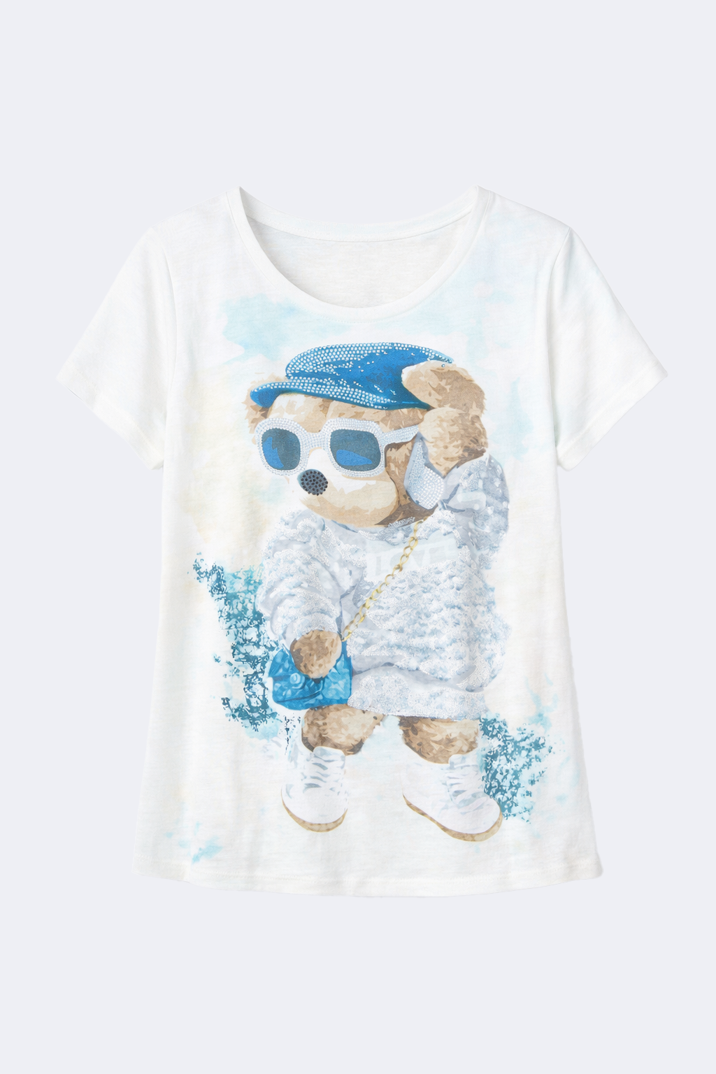 Cool bear sparkle t-shirt