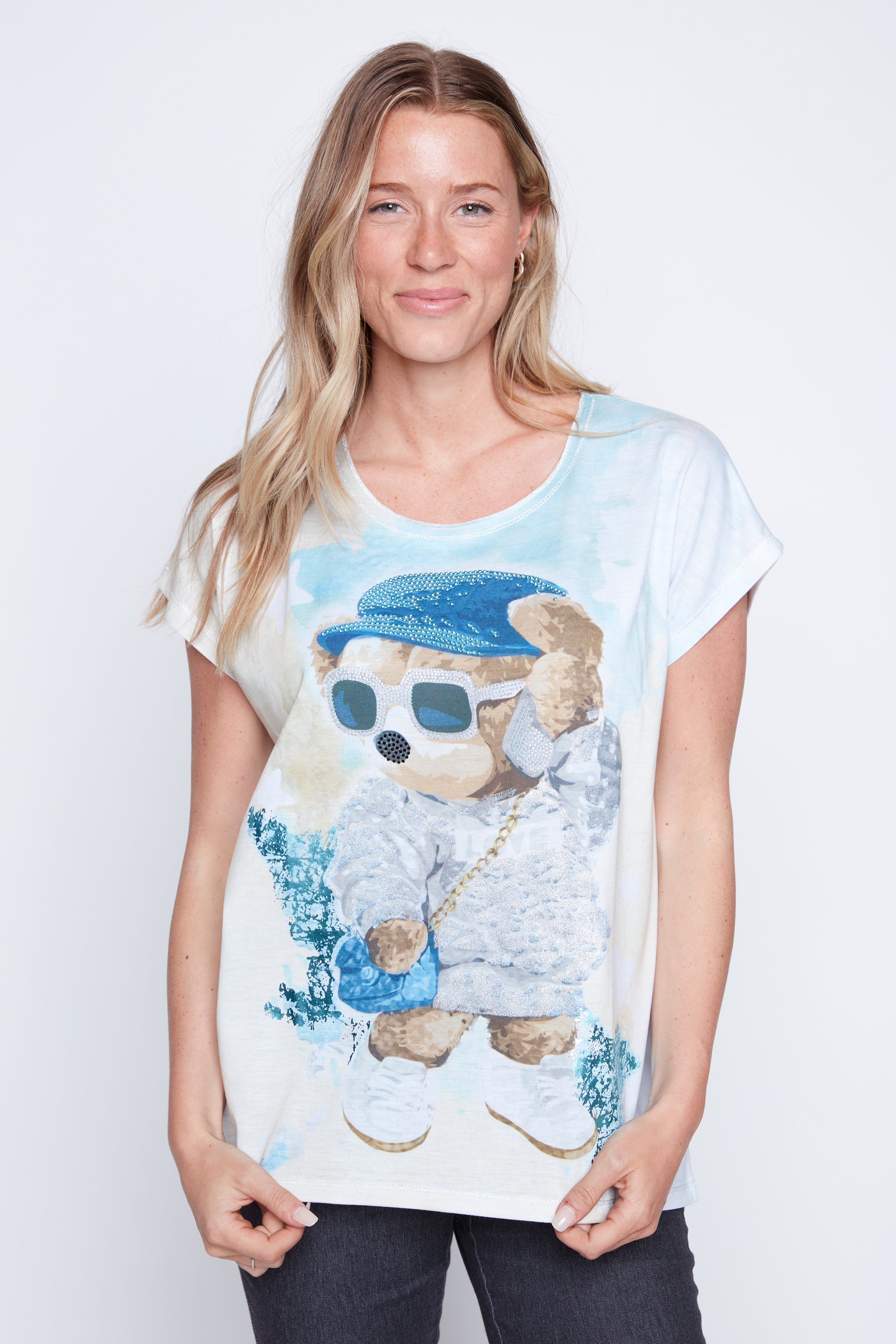Cool bear sparkle t-shirt
