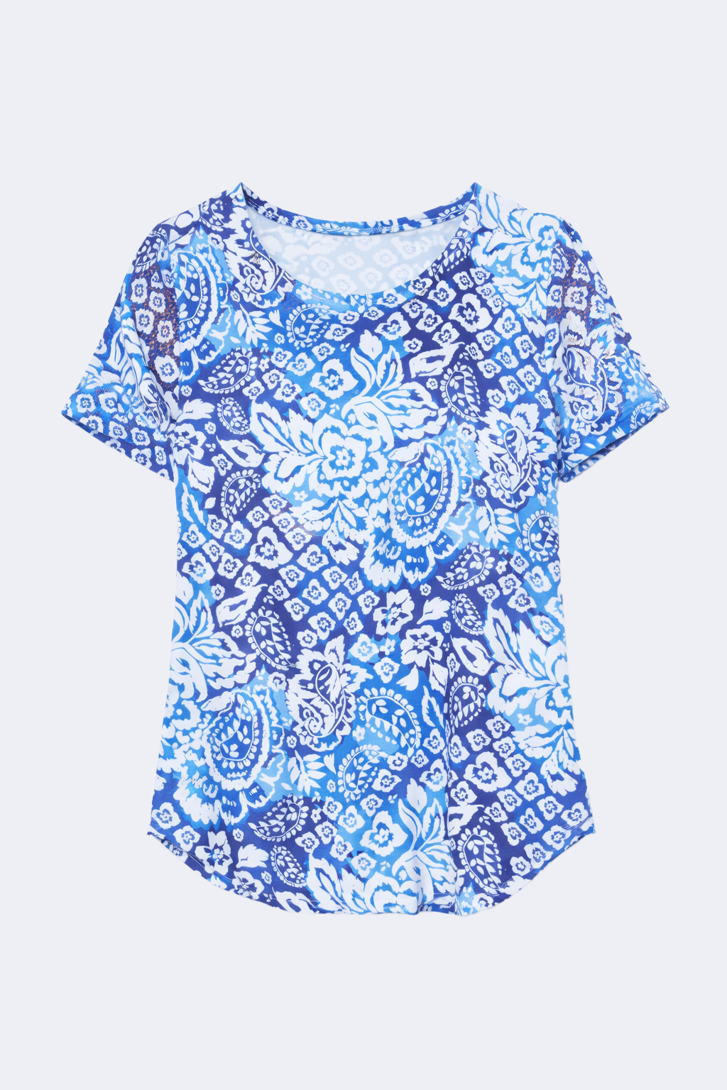 Paisley print t-shirt