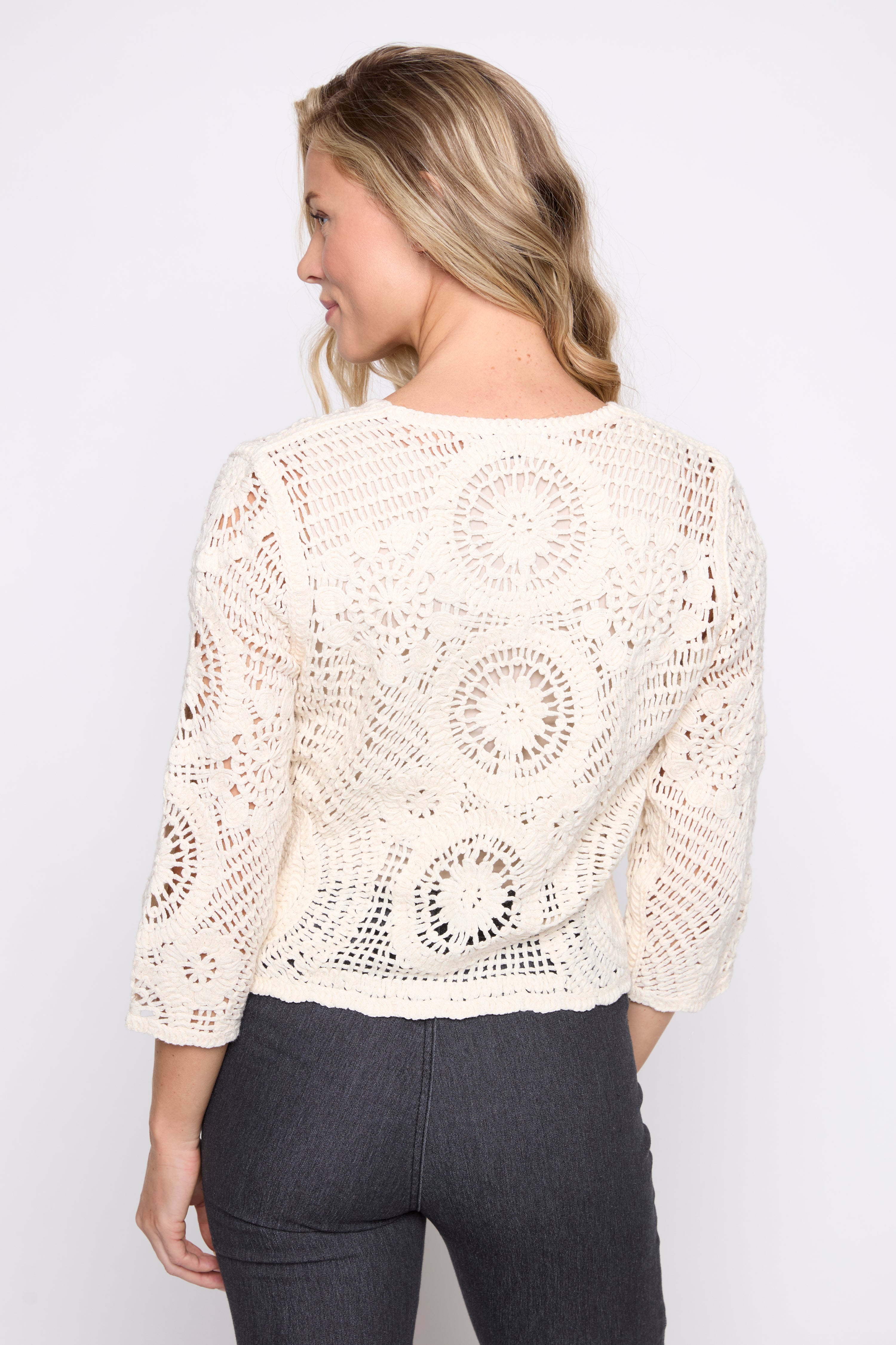Le gilet crocheté