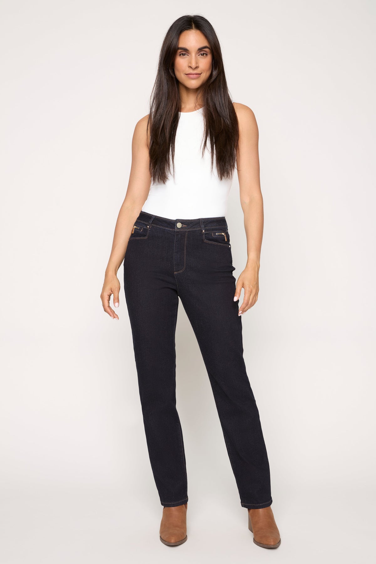 Straight Leg Jean in indigo