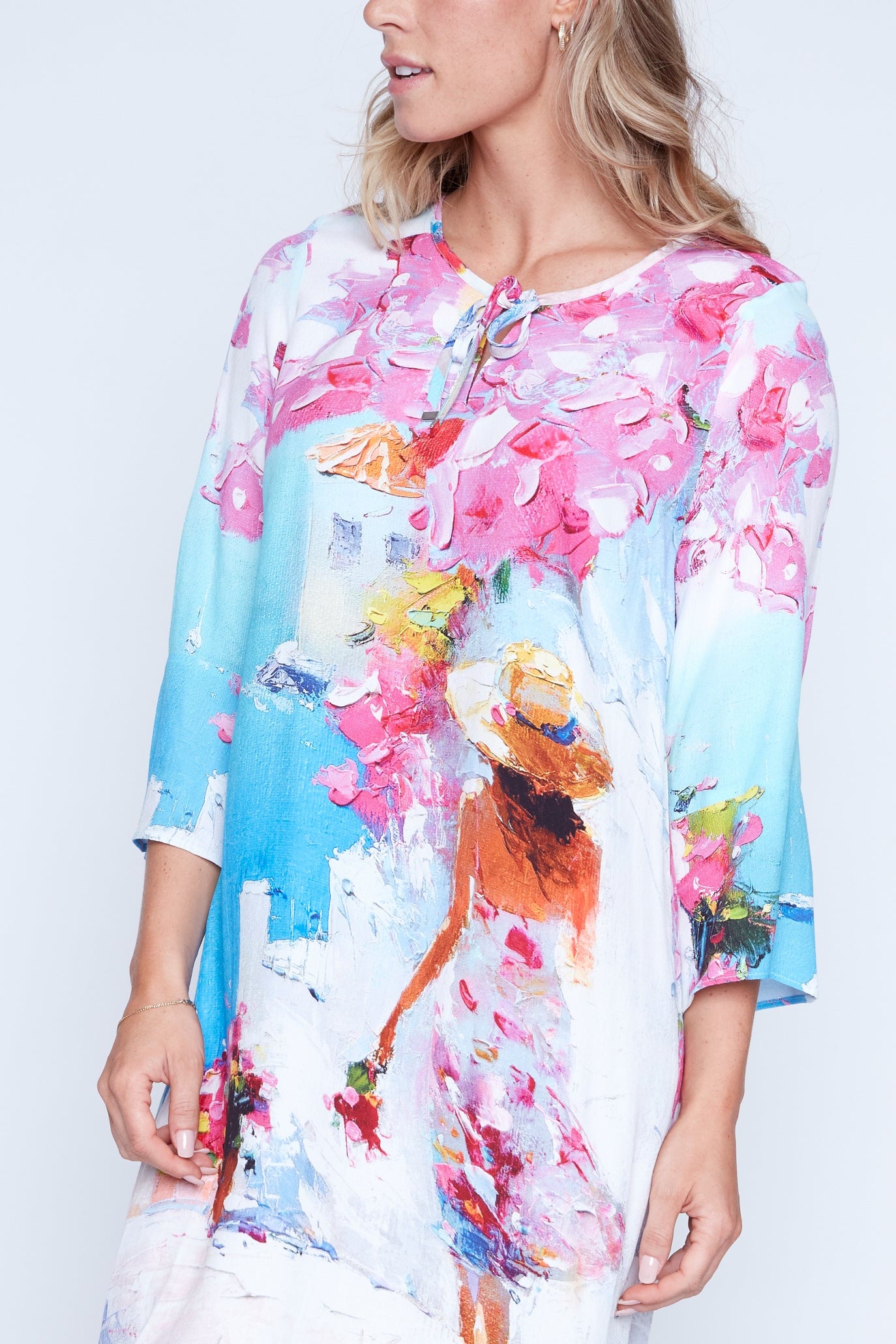 La robe à imprimée Capri 