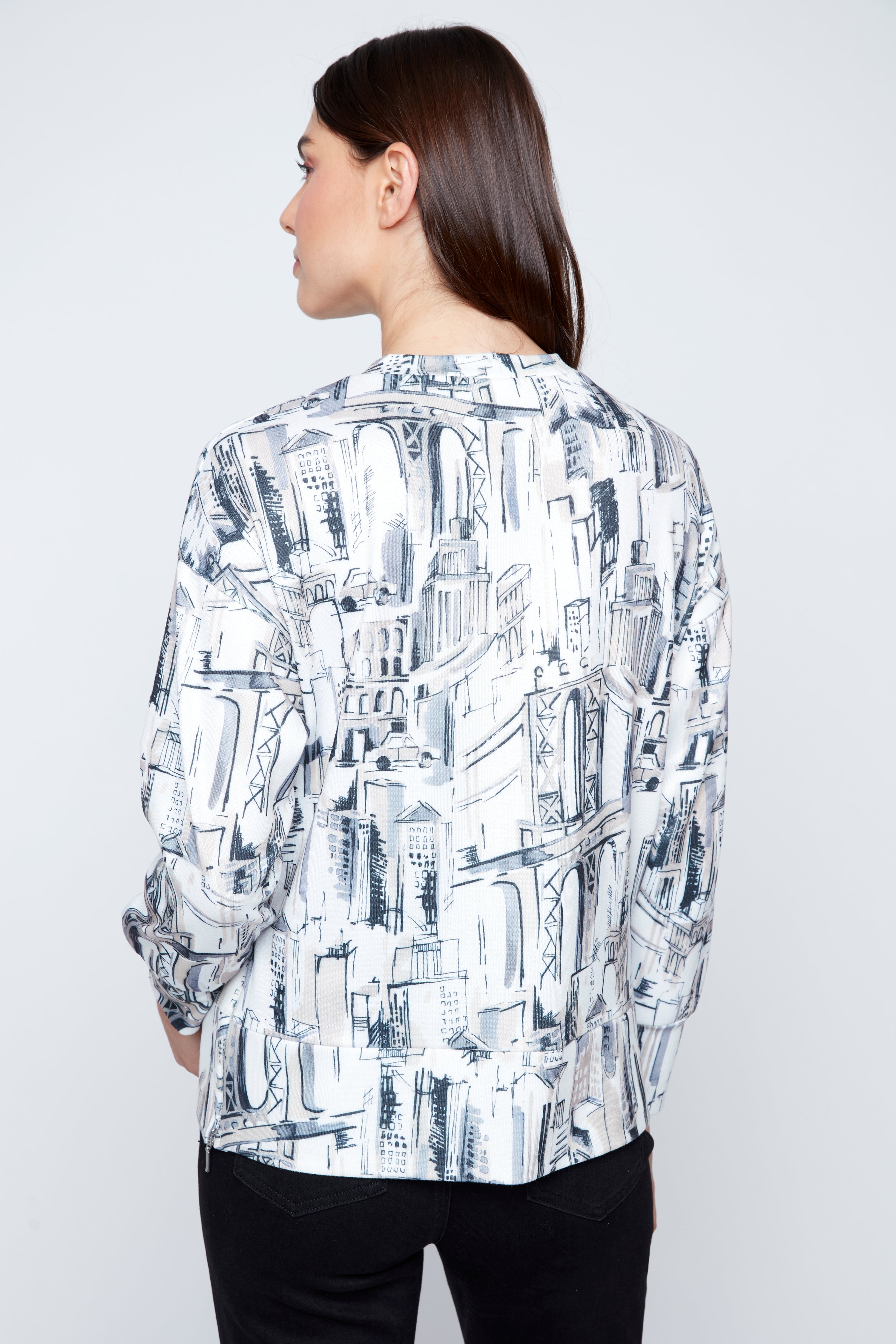 City print top