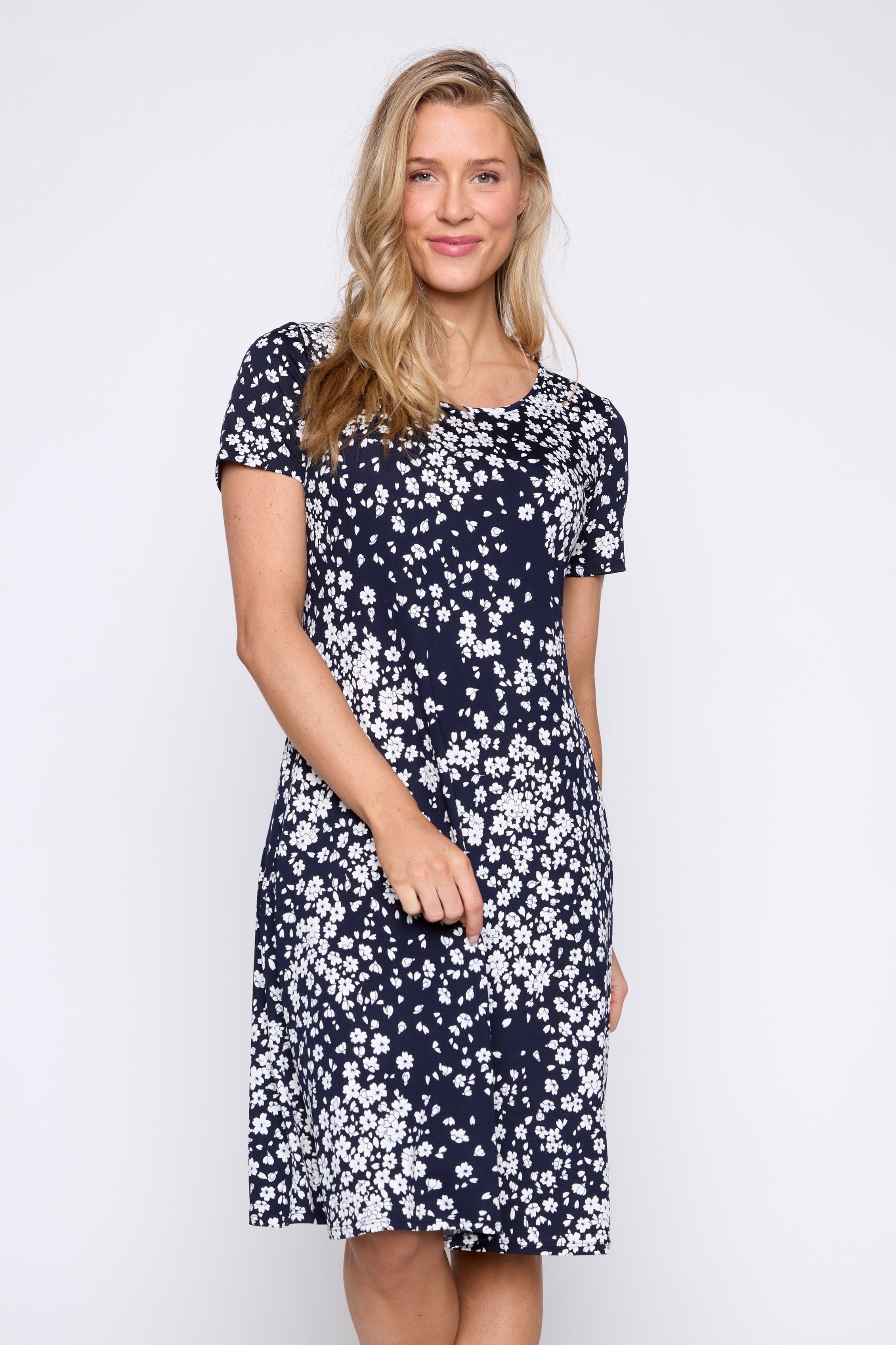 La robe soleil à imprimé floral