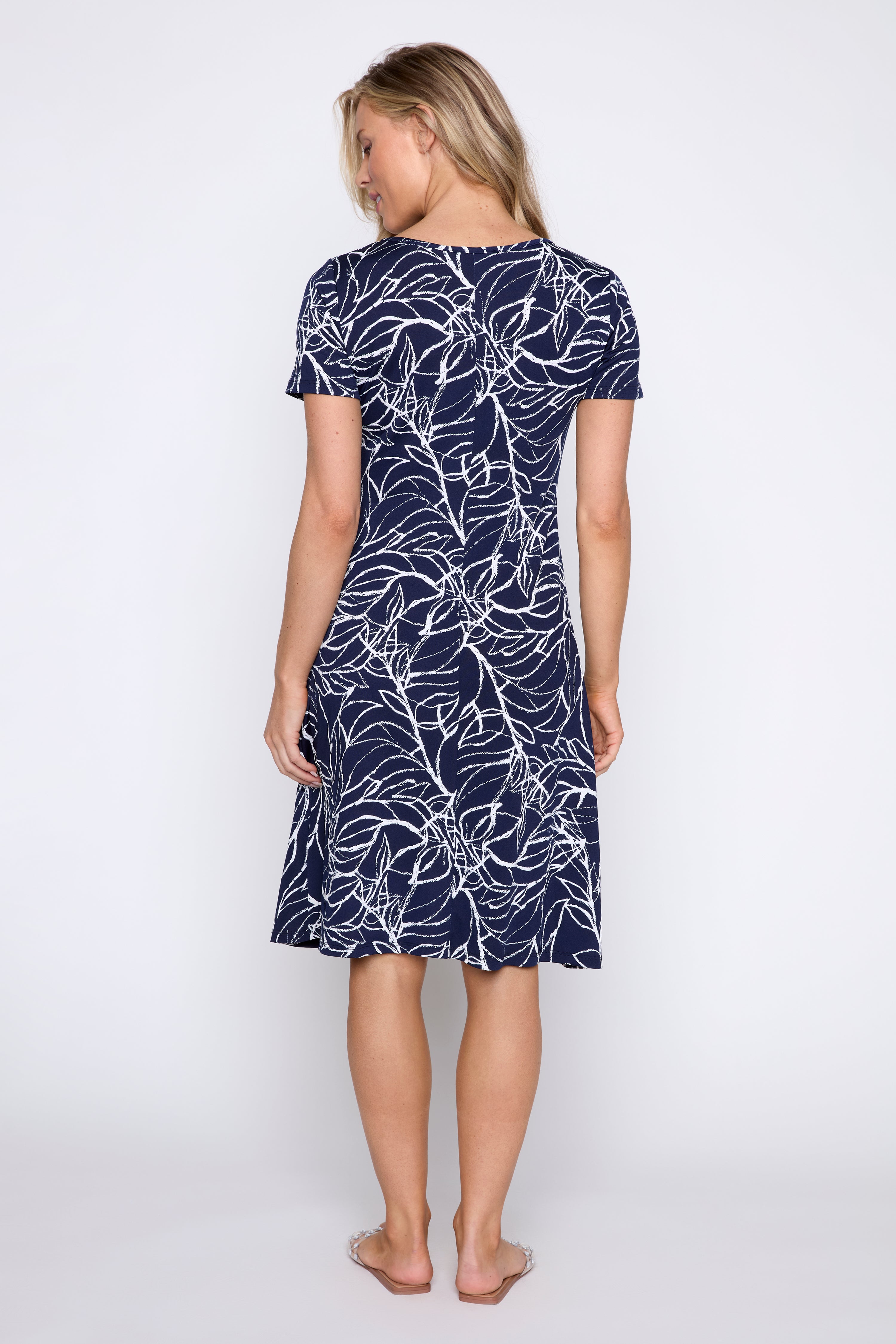 La robe soleil à imprimé floral