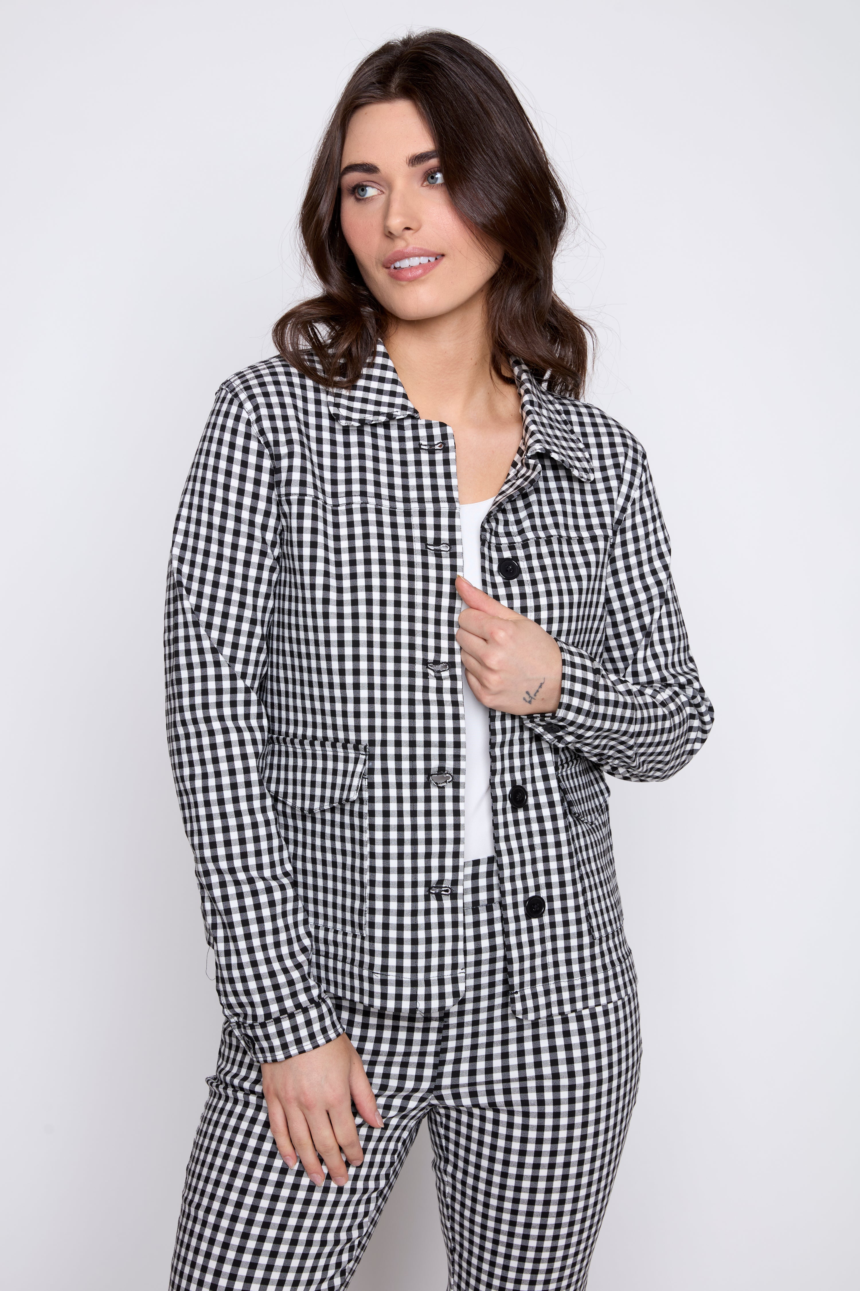 Gingham jacket